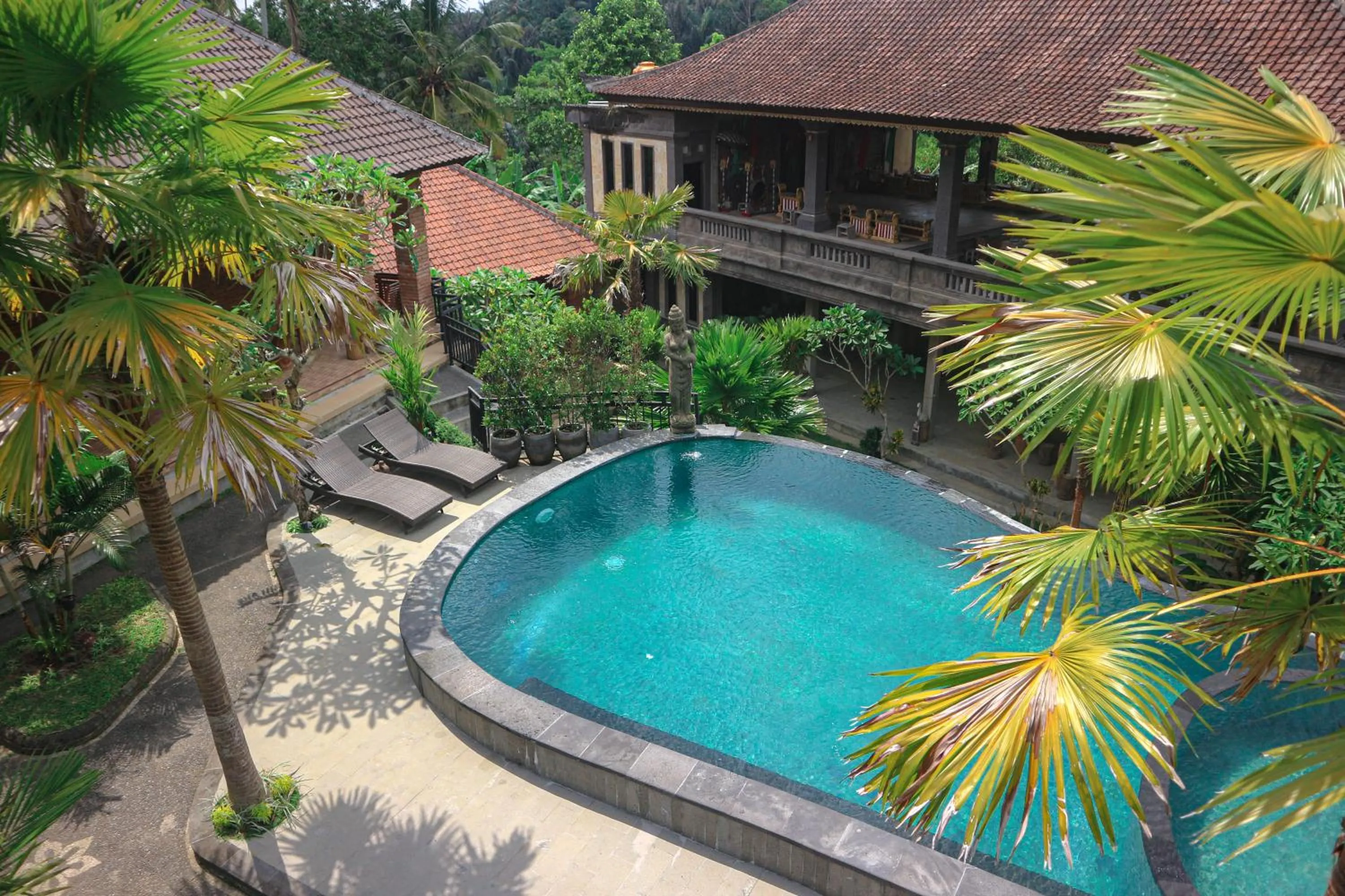 Pool view in The Lumbung Jaya by Uniquecations