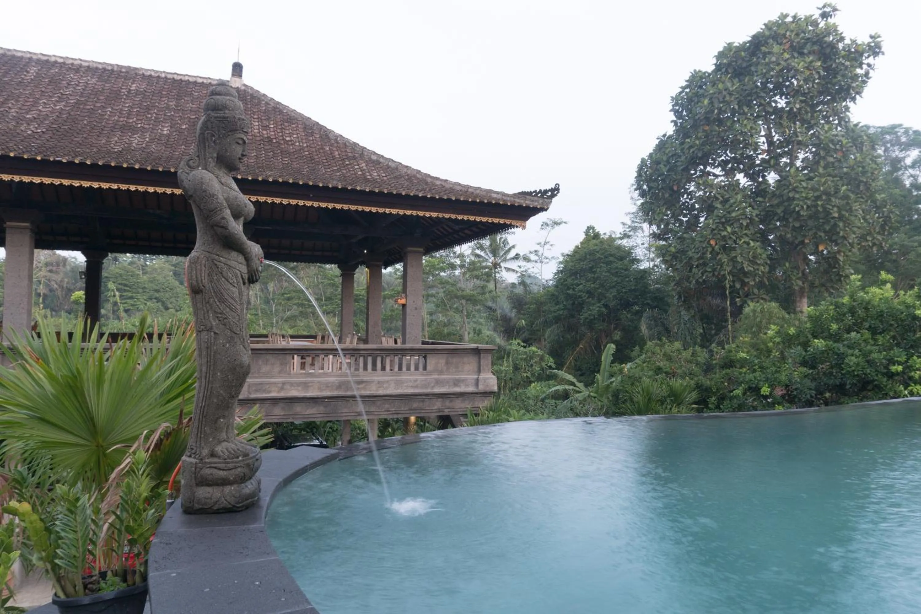 Swimming pool in The Lumbung Jaya by Uniquecations