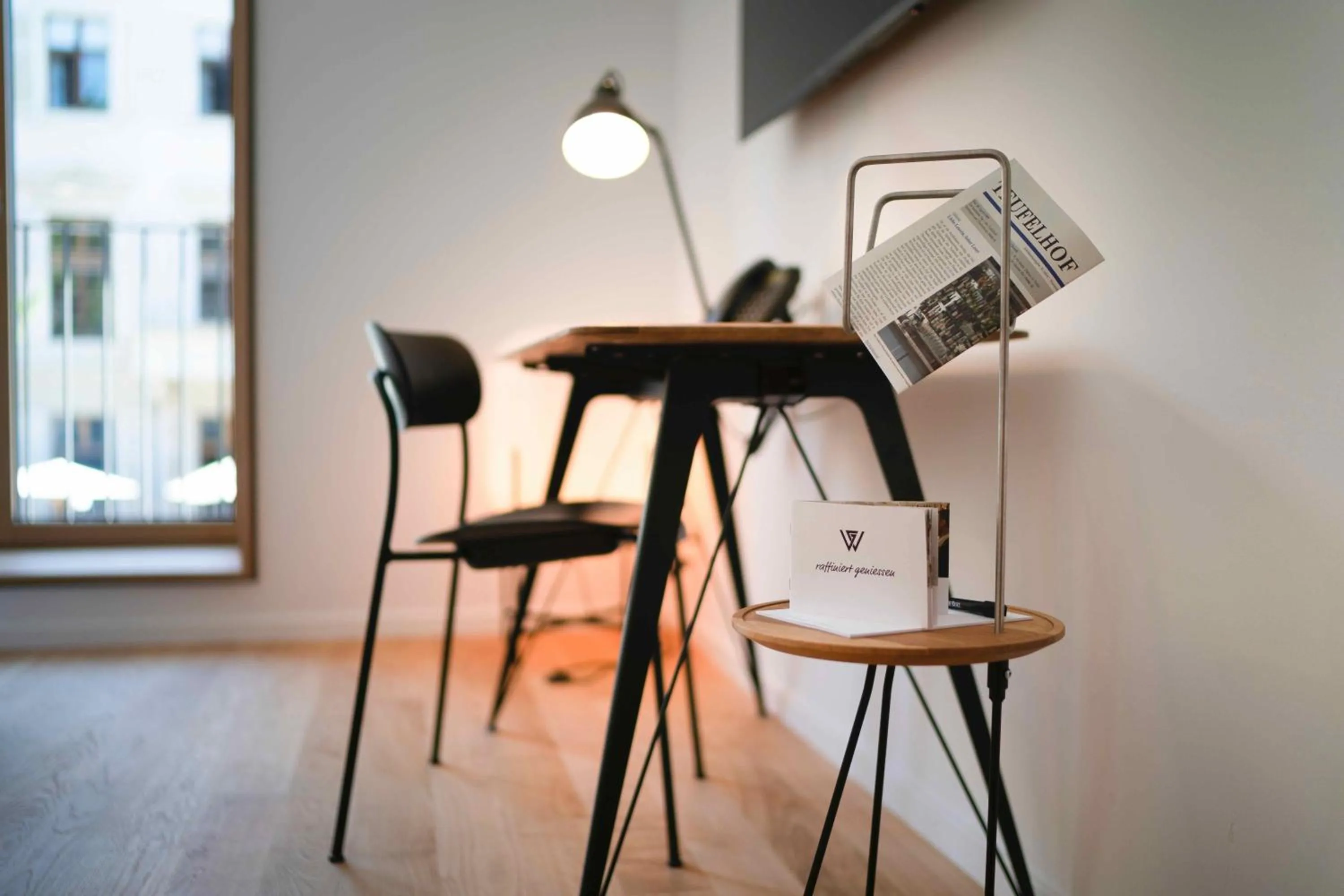 Decorative detail in SET Hotel.Residence by Teufelhof Basel