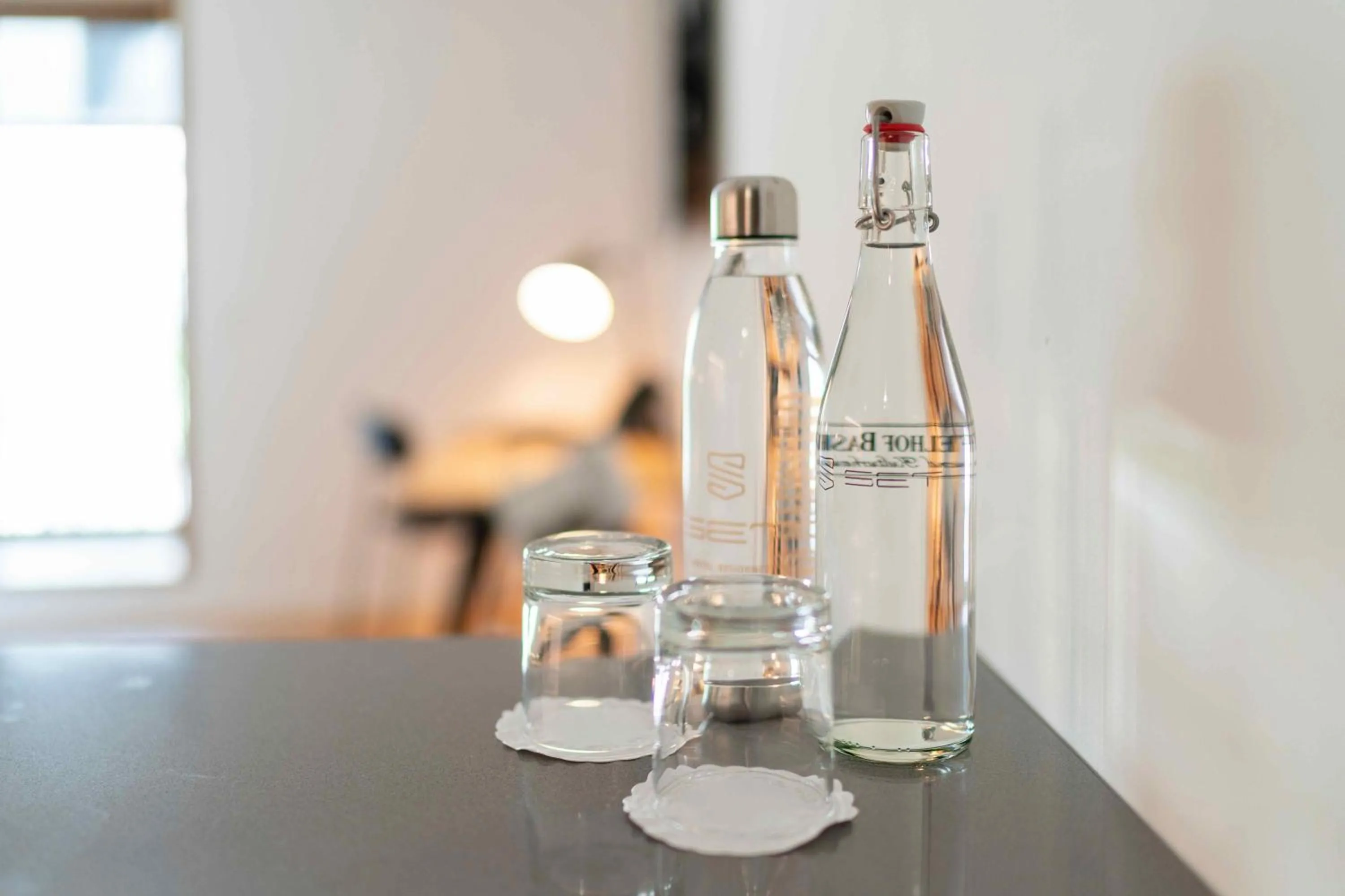 Drinks in SET Hotel.Residence by Teufelhof Basel