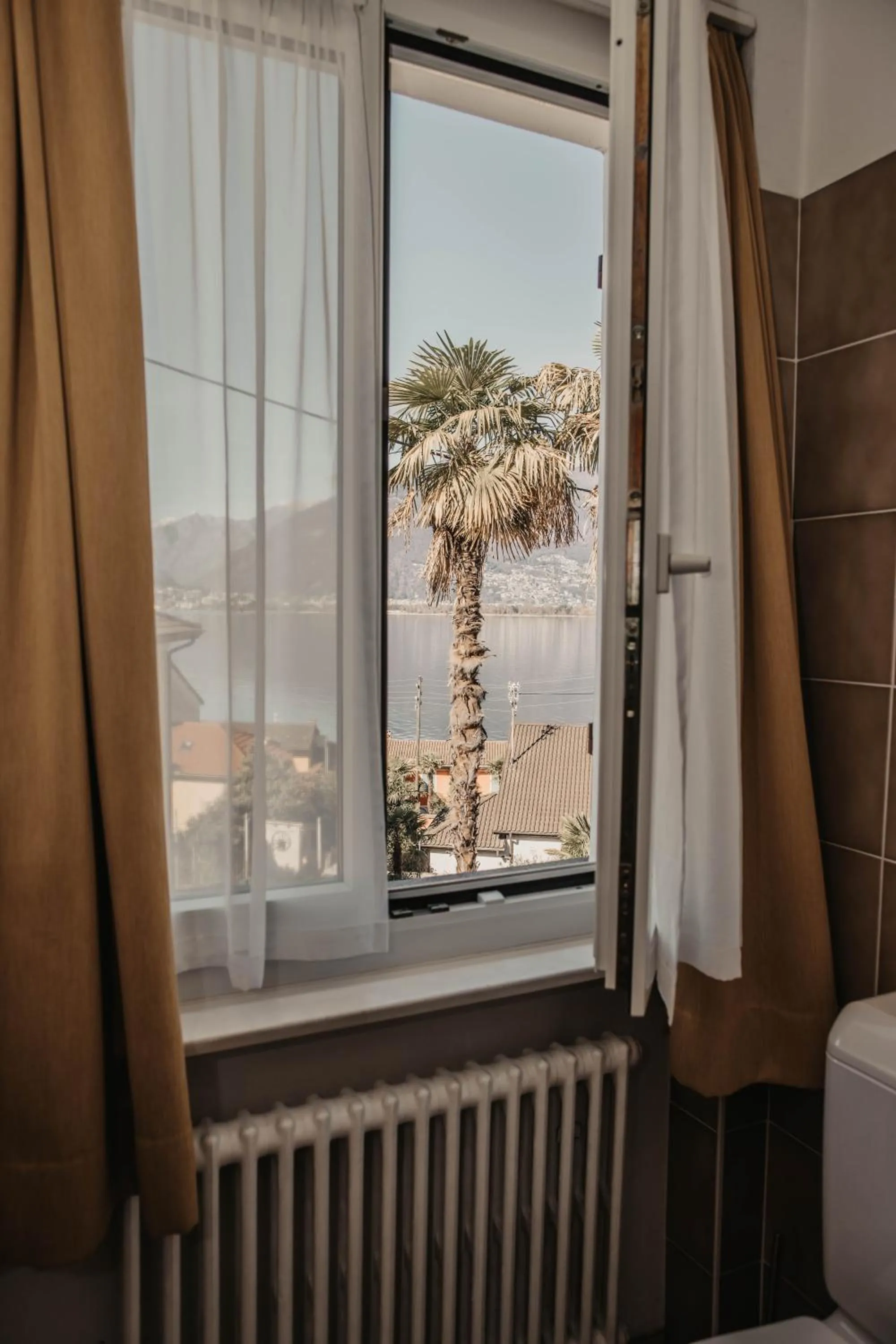 Lake view in Albergo Ristorante Al Portico