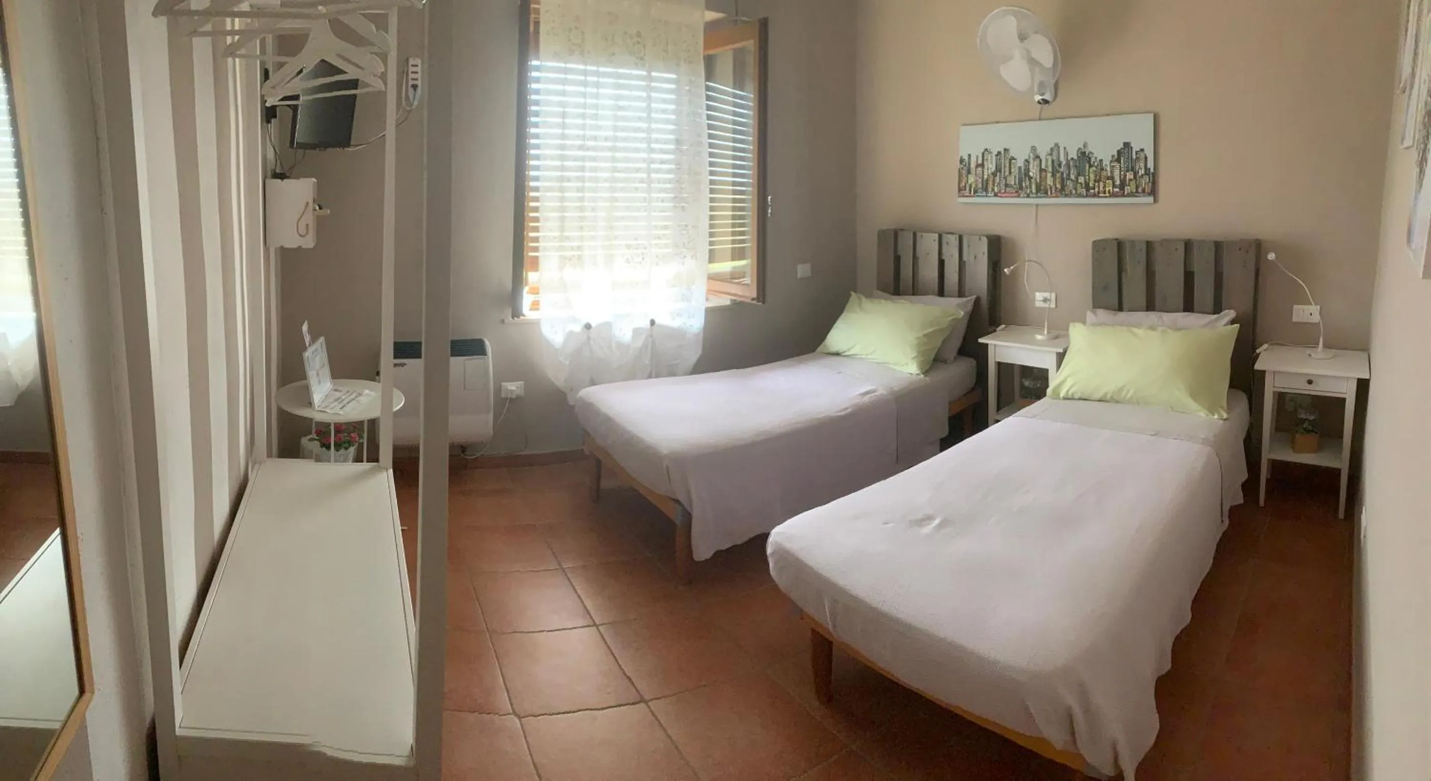 Bed in B&B dalLo Zio