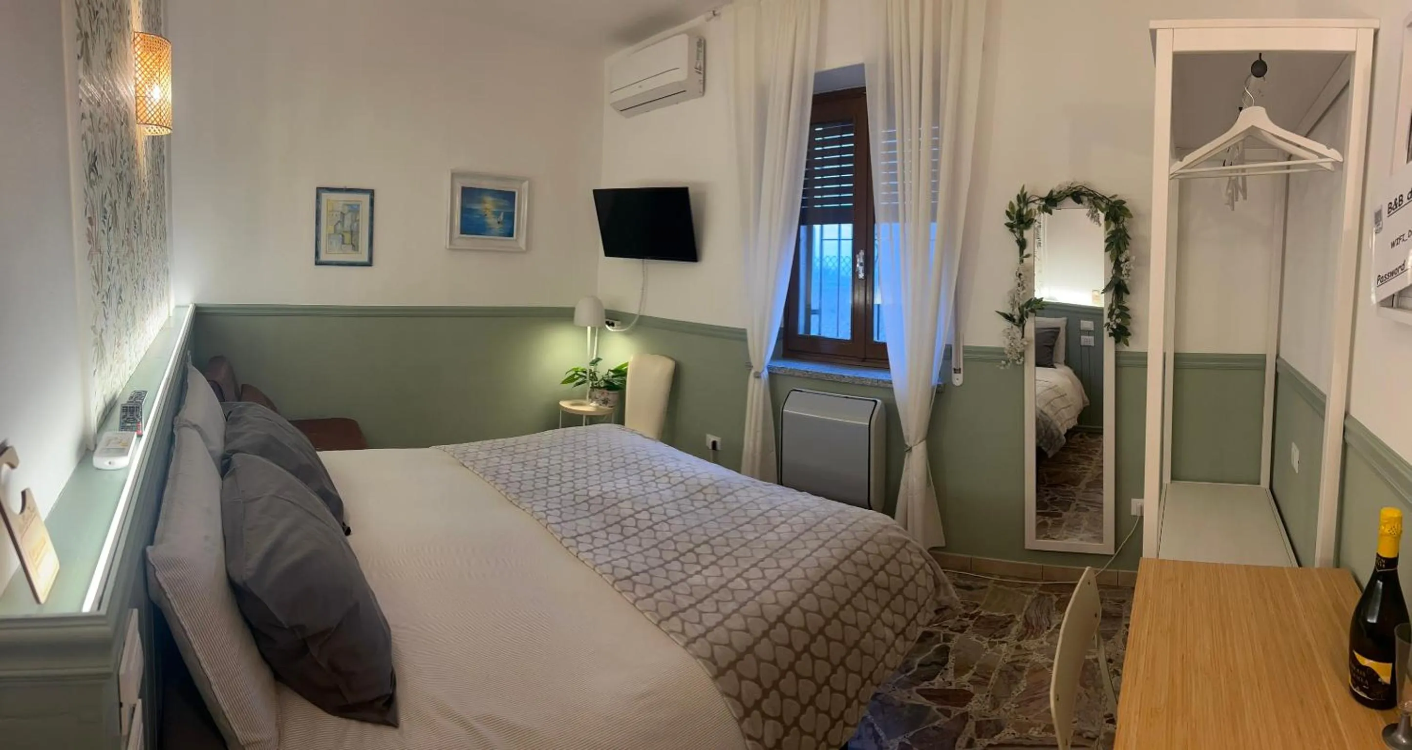 Bed in B&B dalLo Zio