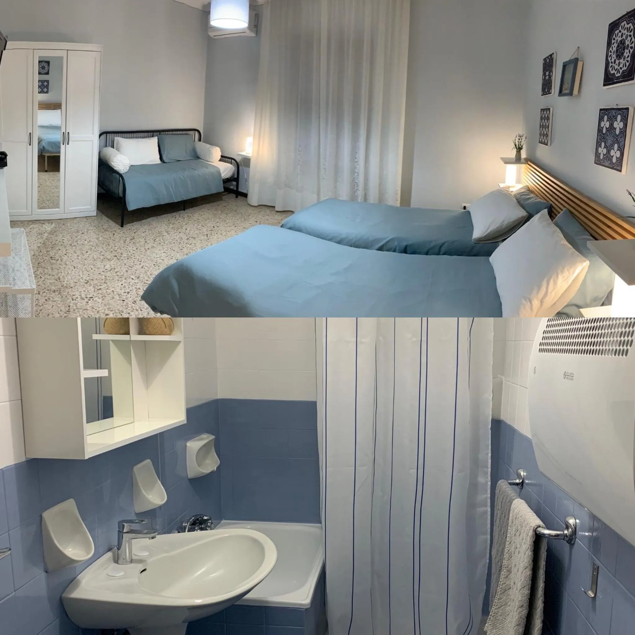 Bed in B&B dalLo Zio