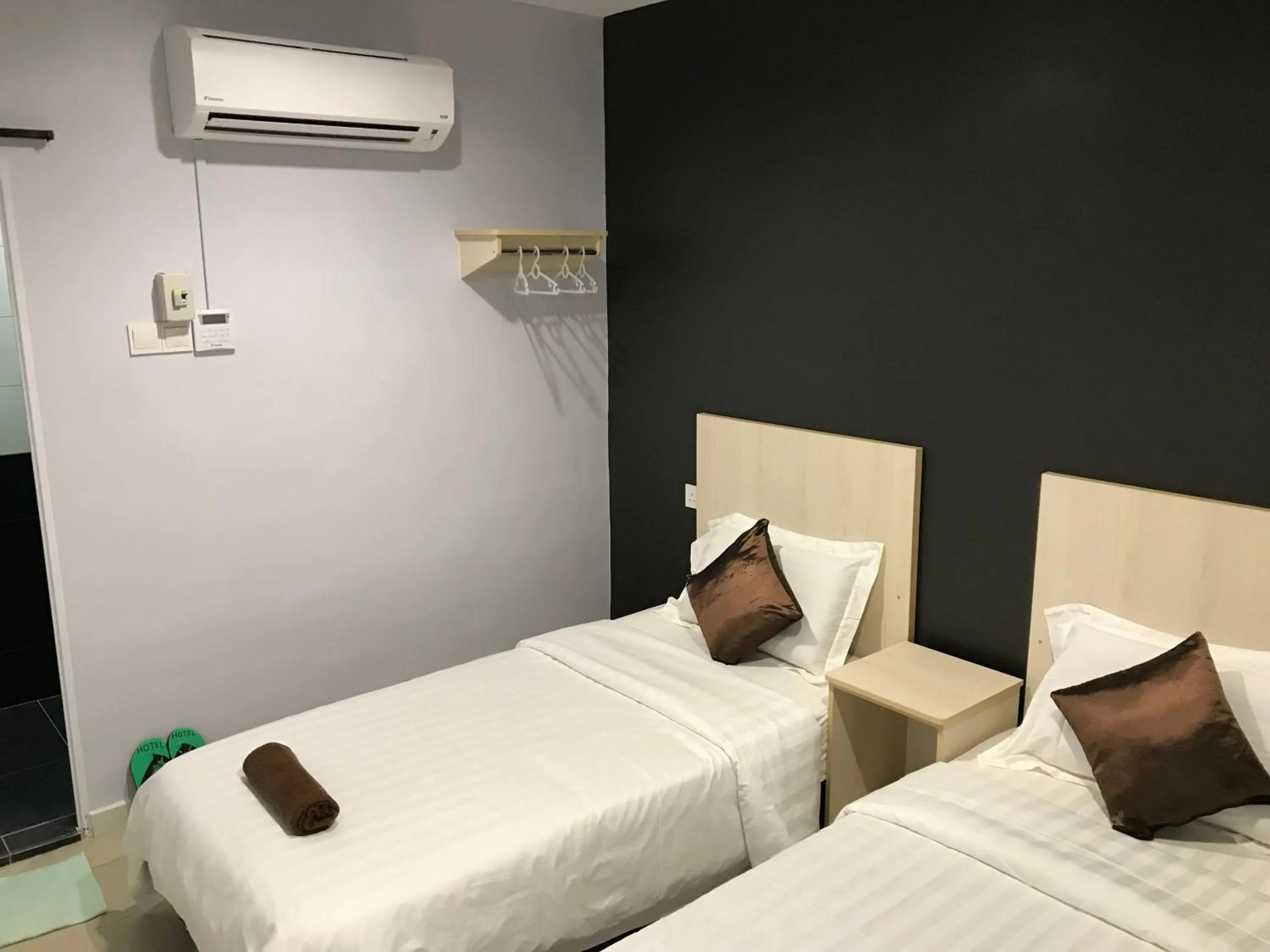 Bed in Hotel Seri Kangsar KK Hotel