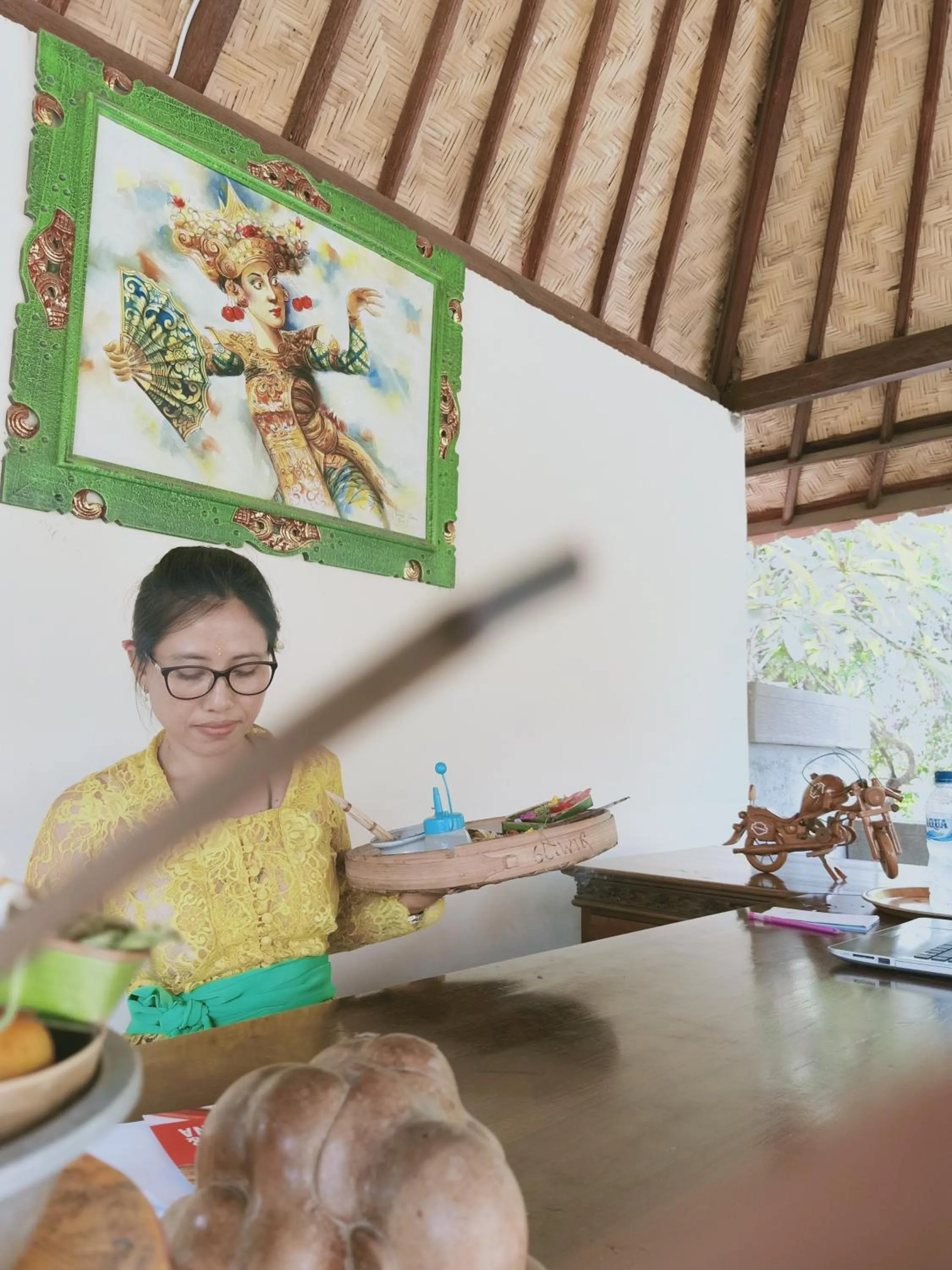 Staff in Exotic View Cottage