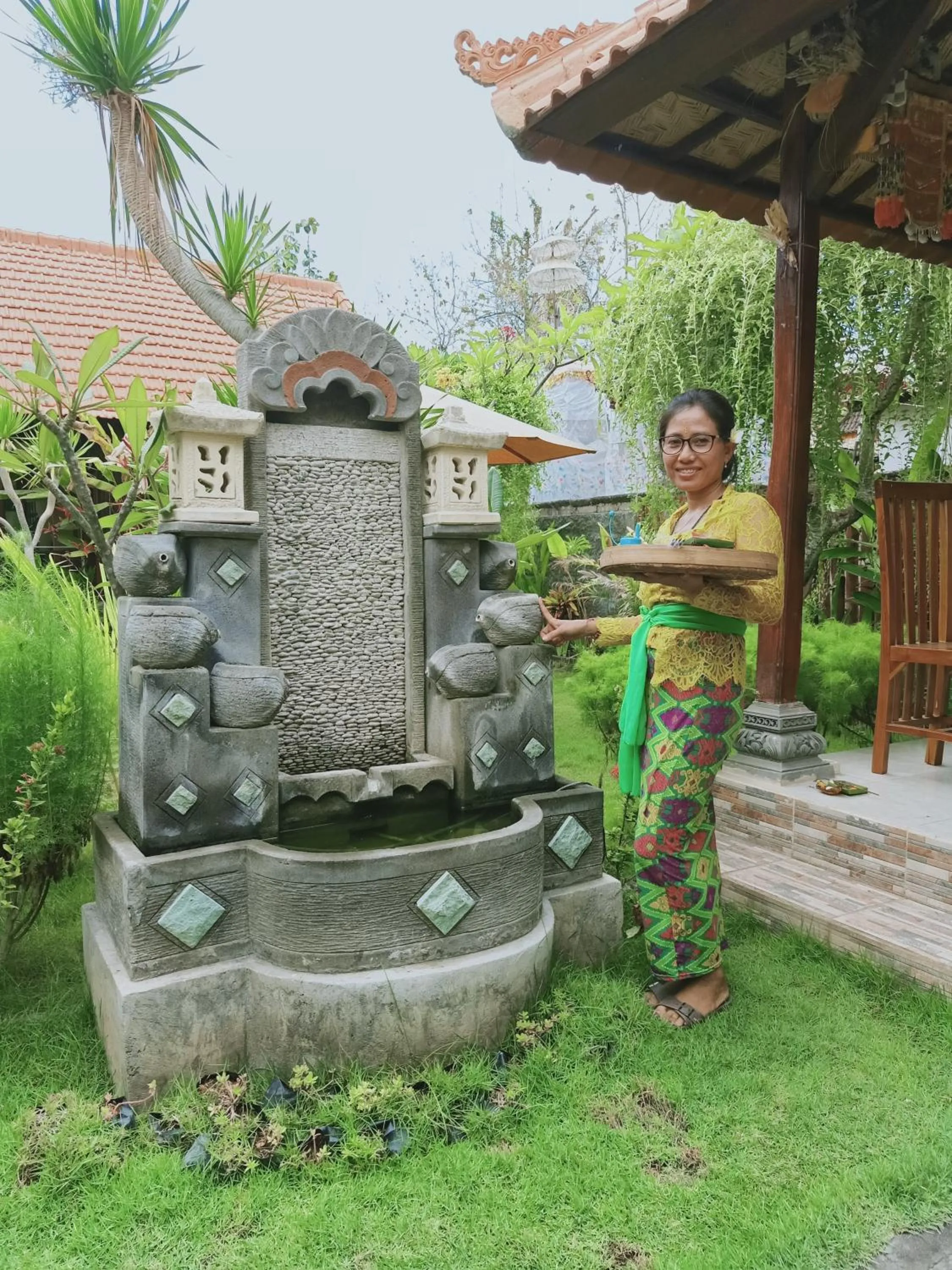 Staff in Exotic View Cottage