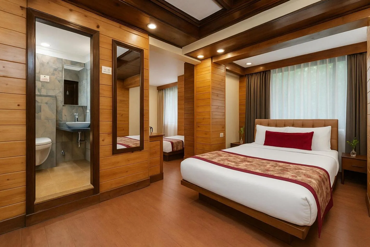 Bed in Summit Grace Boutique Hotel & Spa