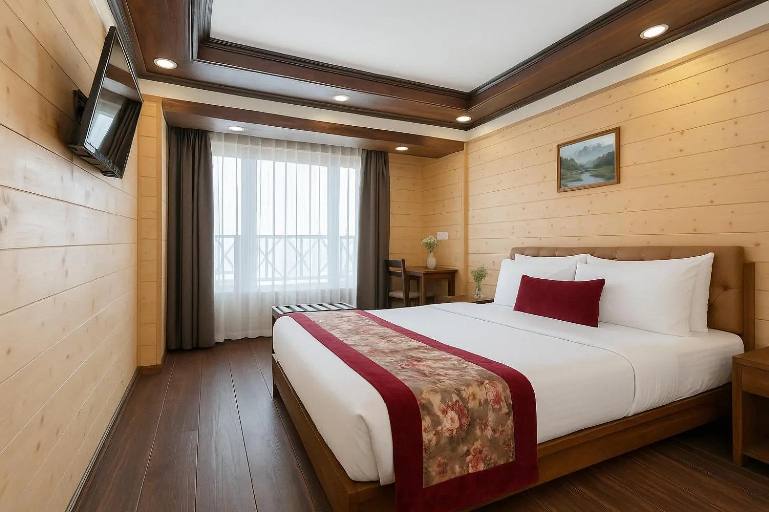 Bed in Summit Grace Boutique Hotel & Spa