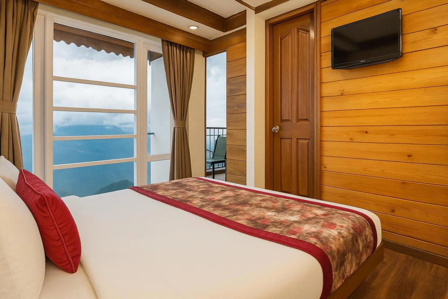 Bed in Summit Grace Boutique Hotel & Spa