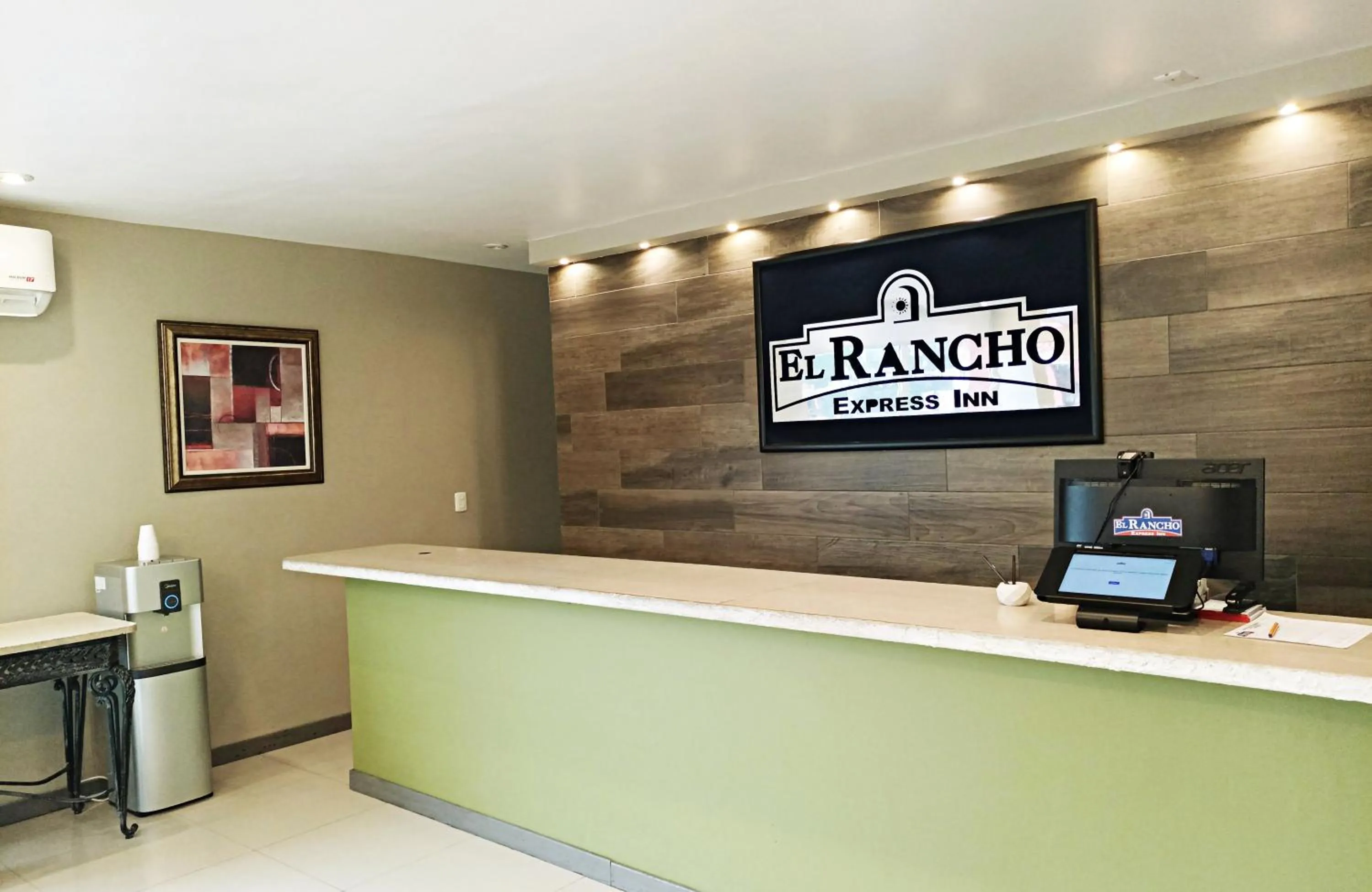 Lobby or reception in Hotel El Rancho