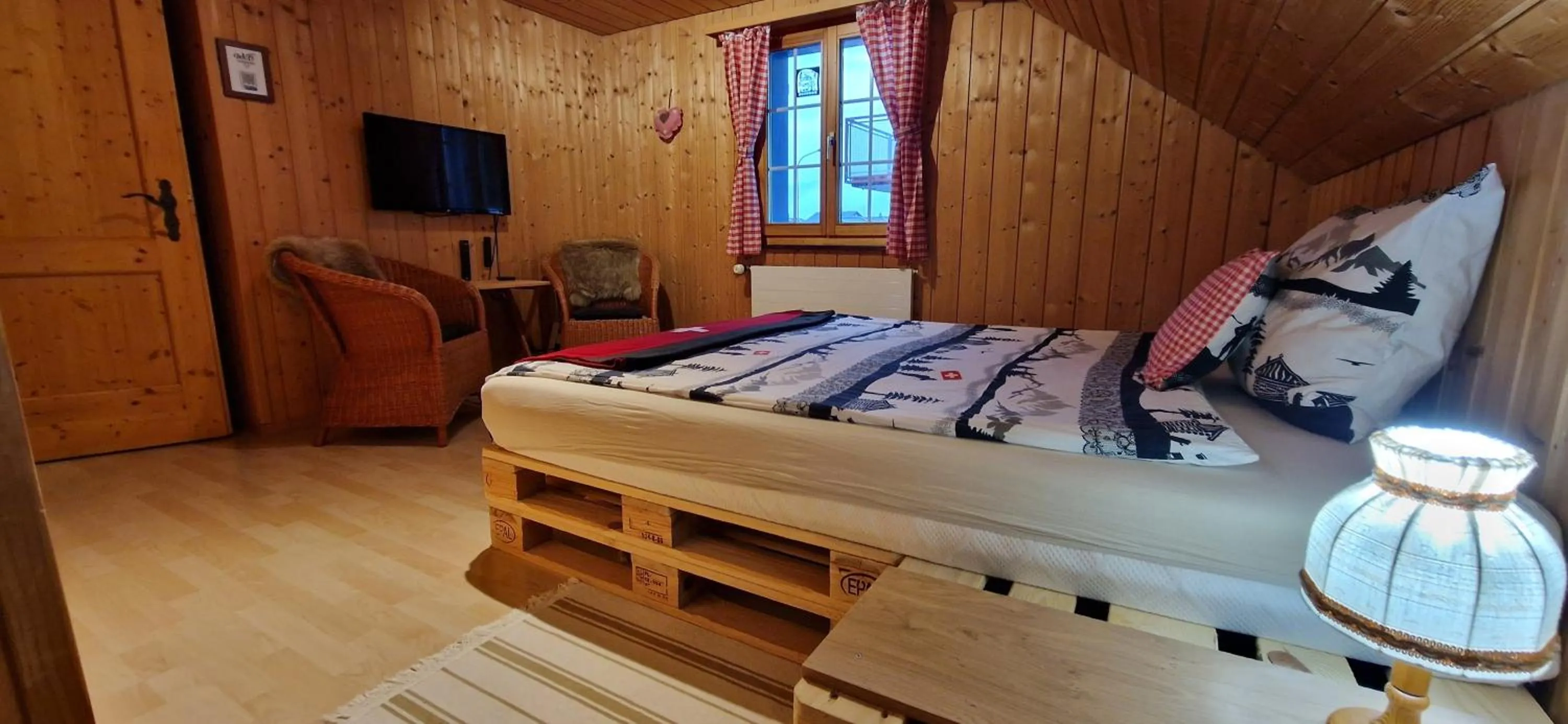 Bed in Chalet Ferreira