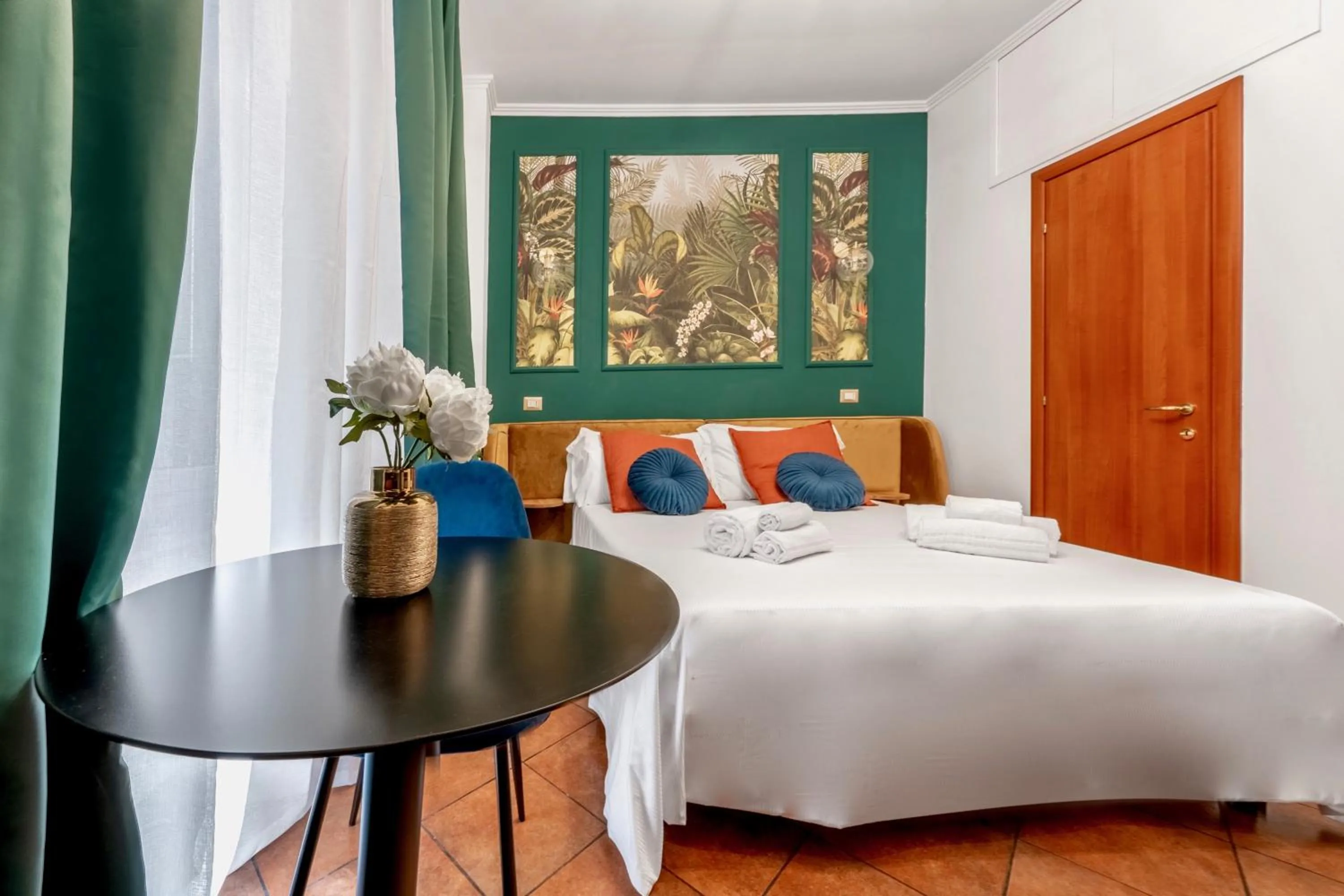 Bed in Colosseo Relais