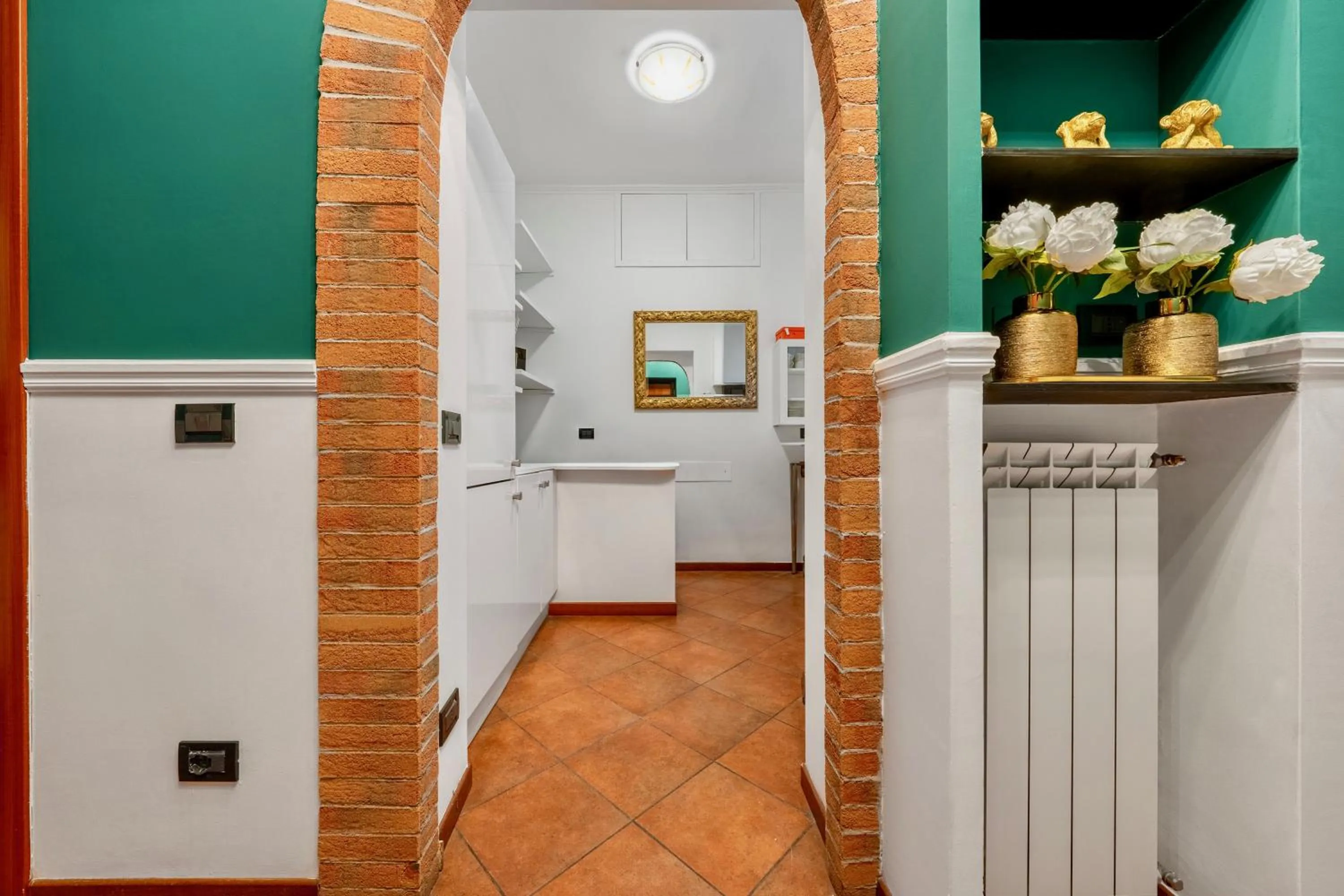 Lobby or reception in Colosseo Relais