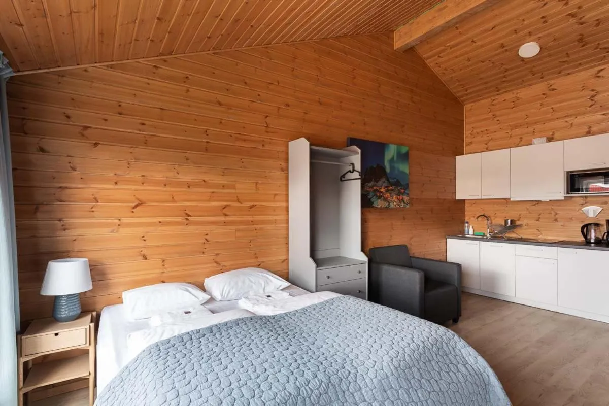 Bed in Eliassen Rorbuer