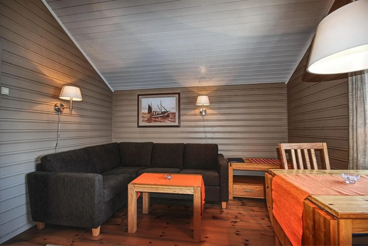 Living room in Eliassen Rorbuer