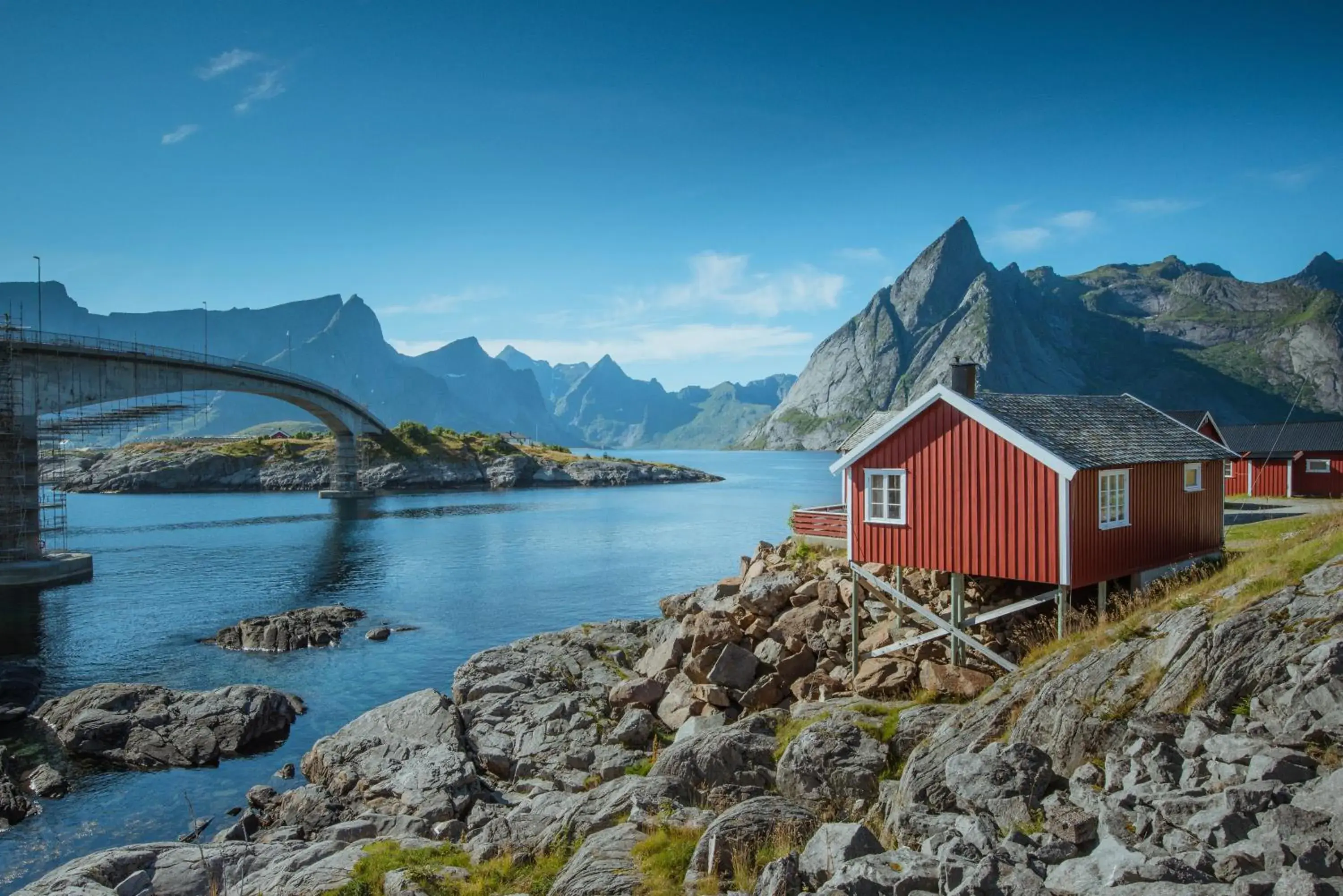 Standard Two-Bedroom Sea View Cottage in Eliassen Rorbuer Standard Two-Bedroom Sea View Cottage in Eliassen Rorbuer