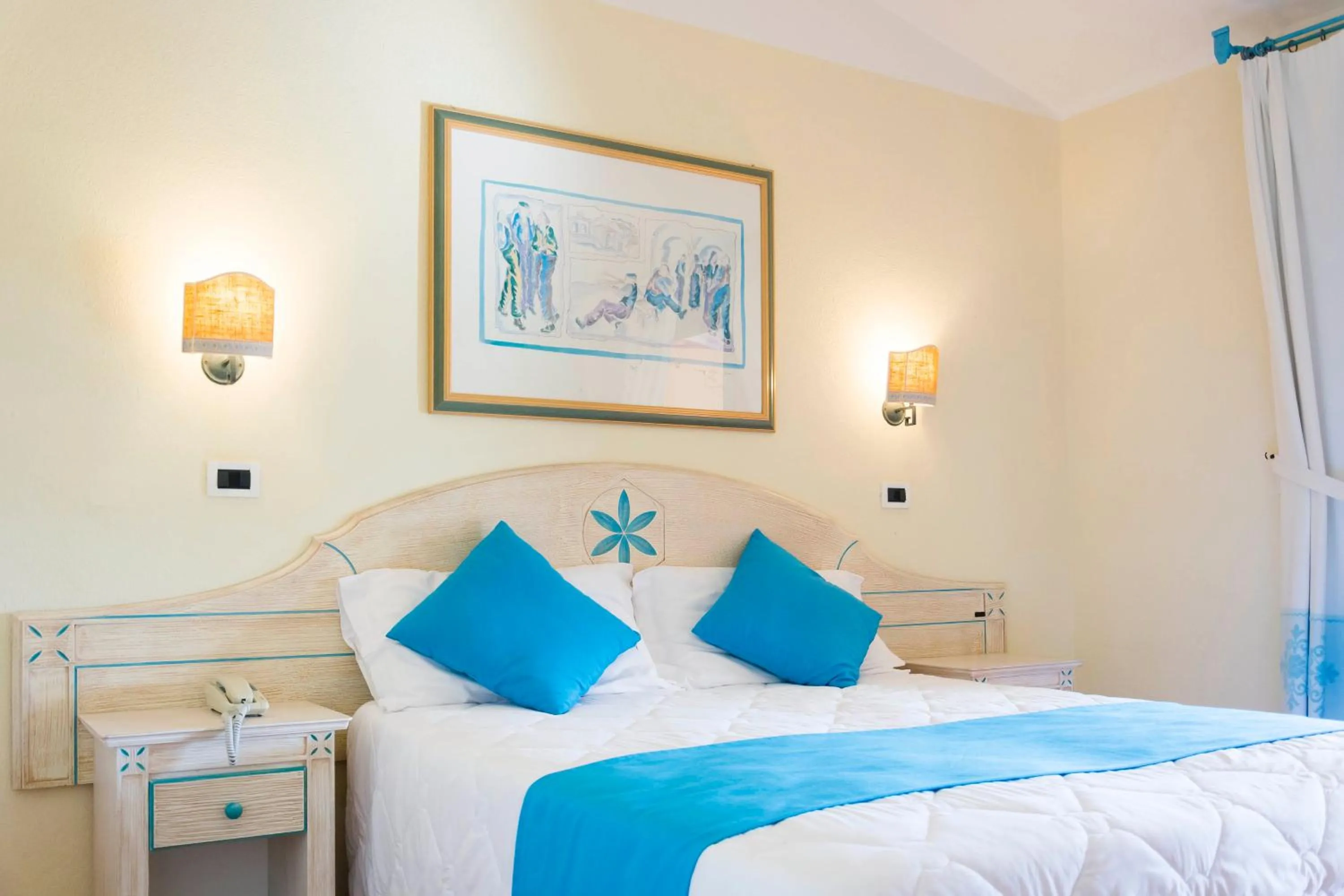 Bedroom, Bed in Hotel Villa Campana