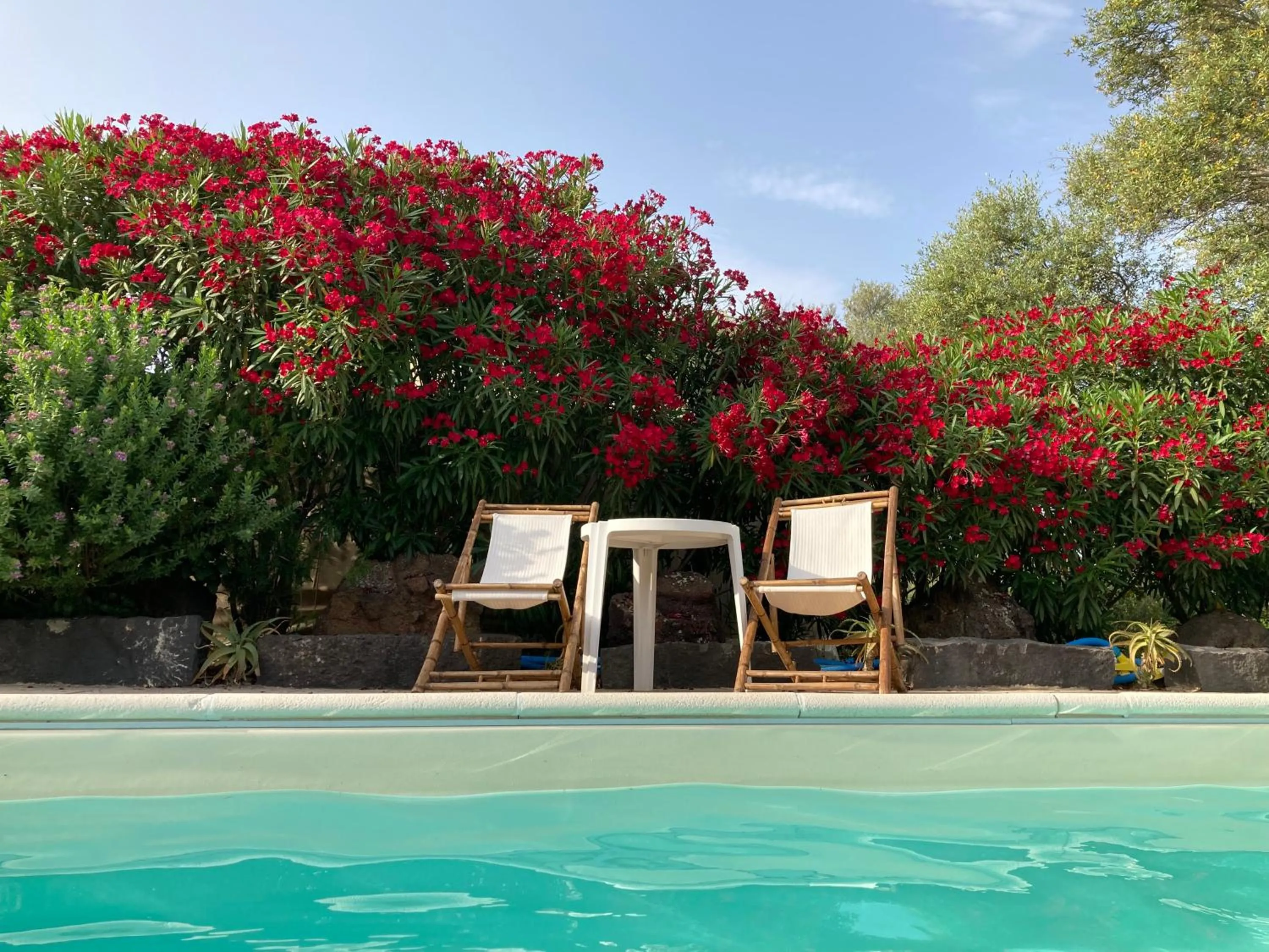 Swimming pool in Hotel Villa Campana