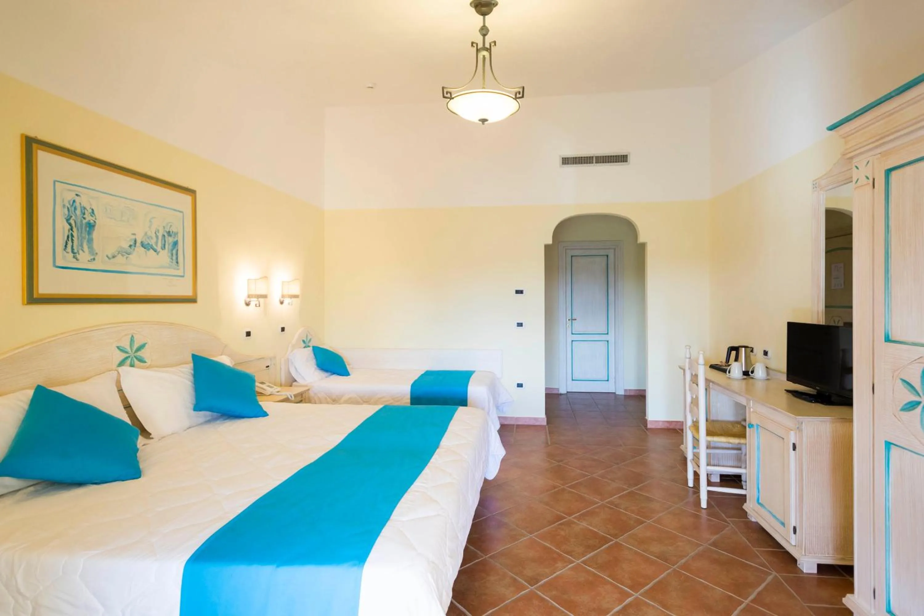 Bedroom, Bed in Hotel Villa Campana
