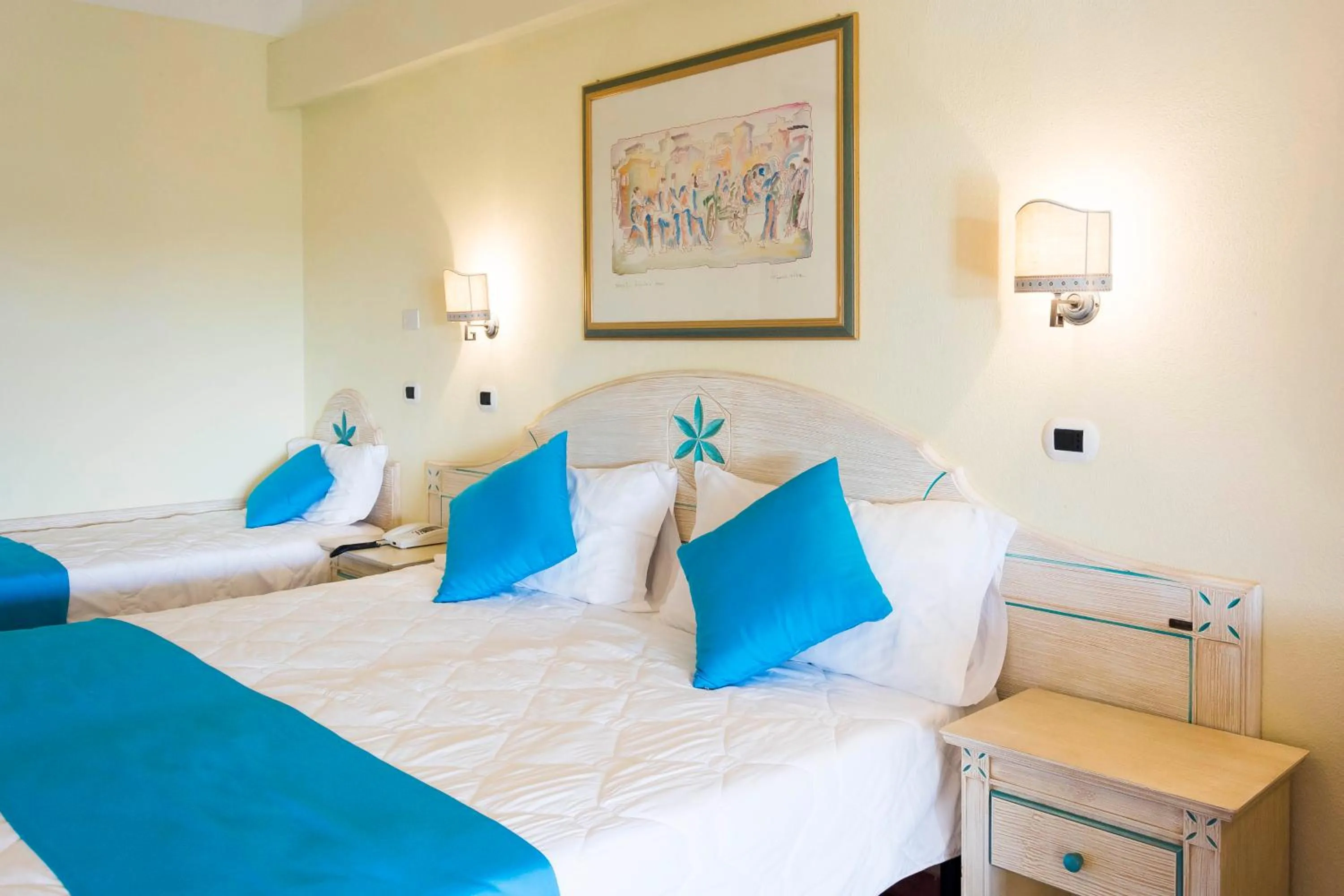 Bedroom, Bed in Hotel Villa Campana