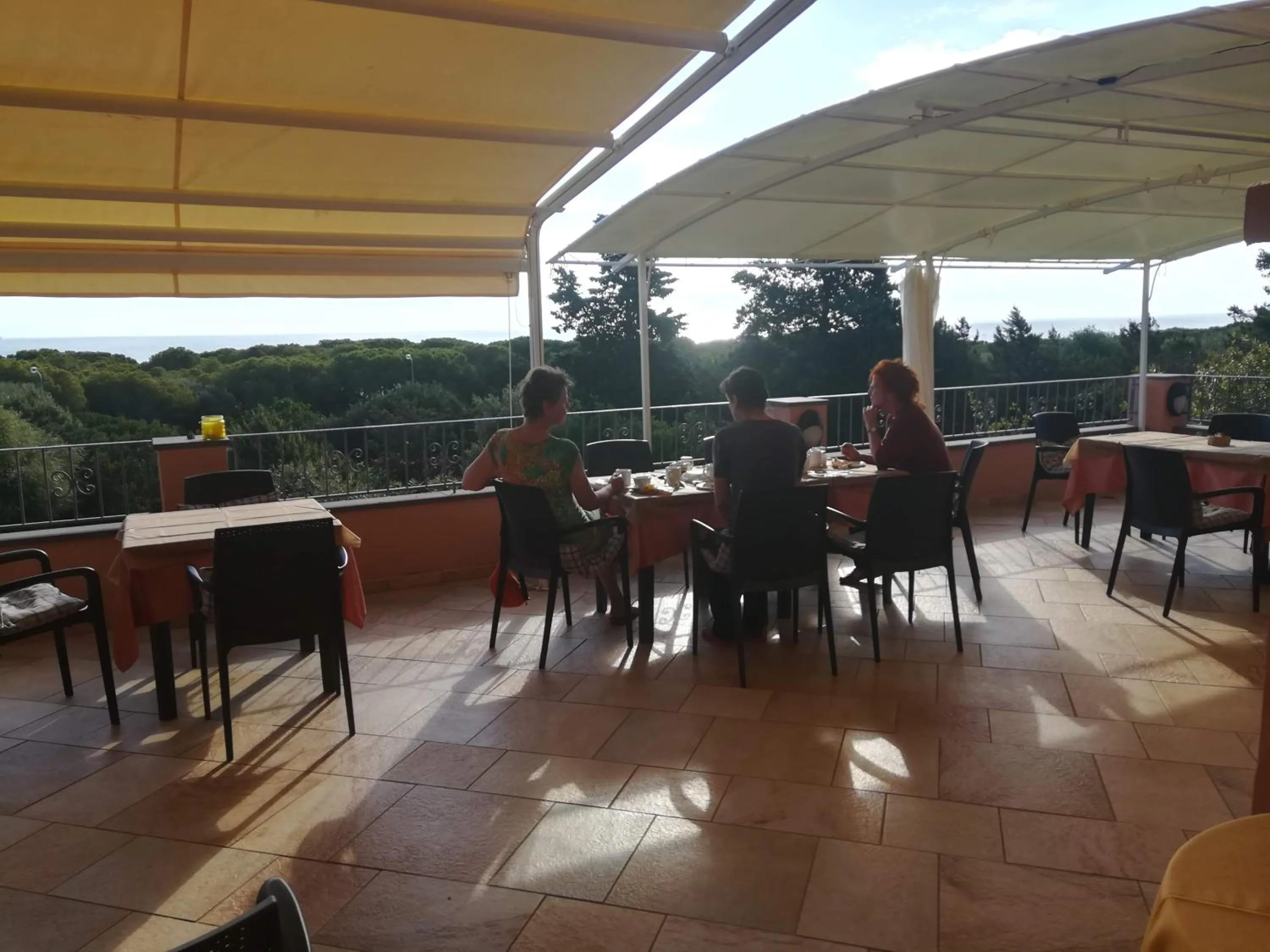 Balcony/Terrace in Hotel Villa Campana
