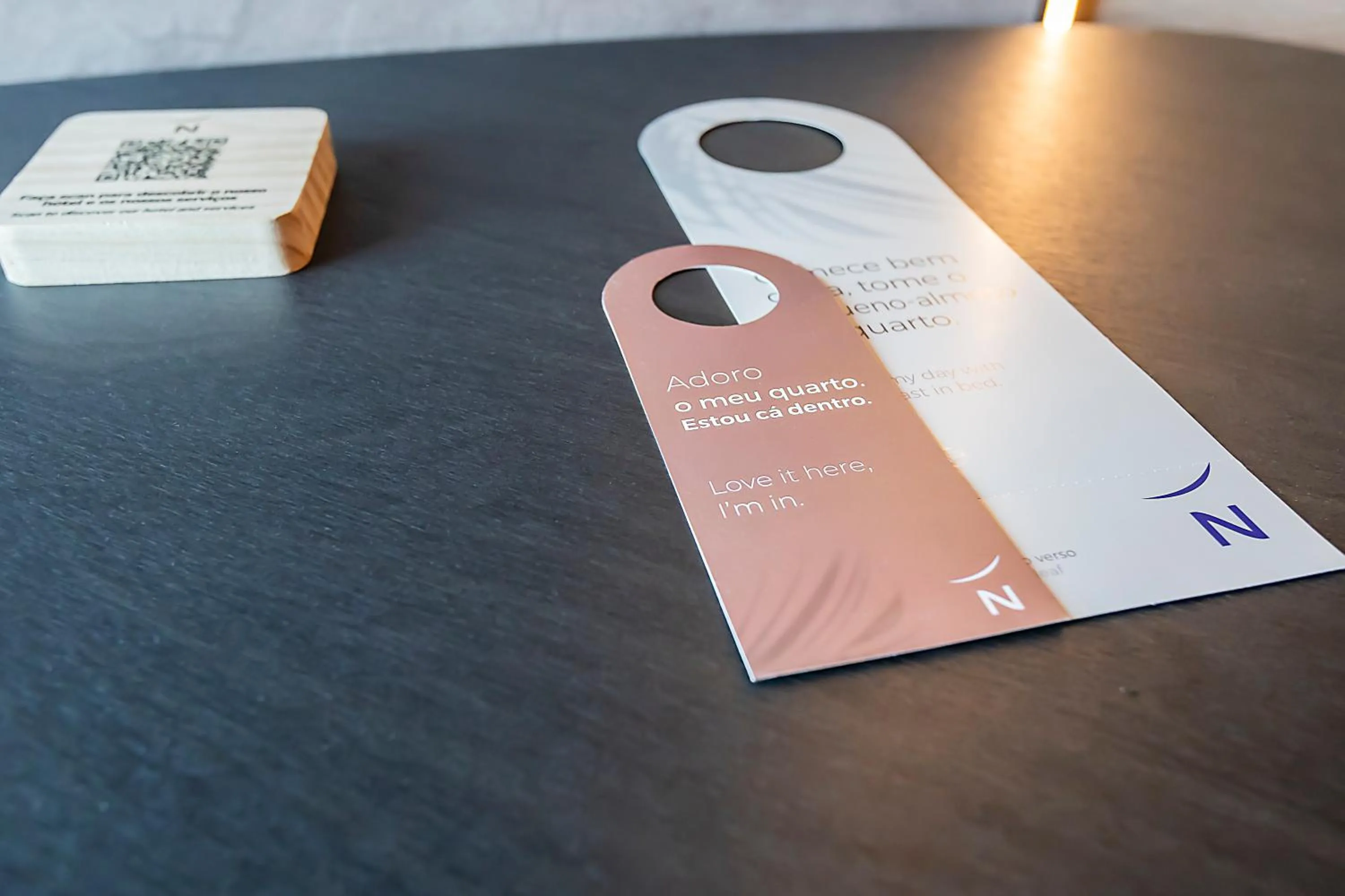 Logo/Certificate/Sign in Novotel Lisboa