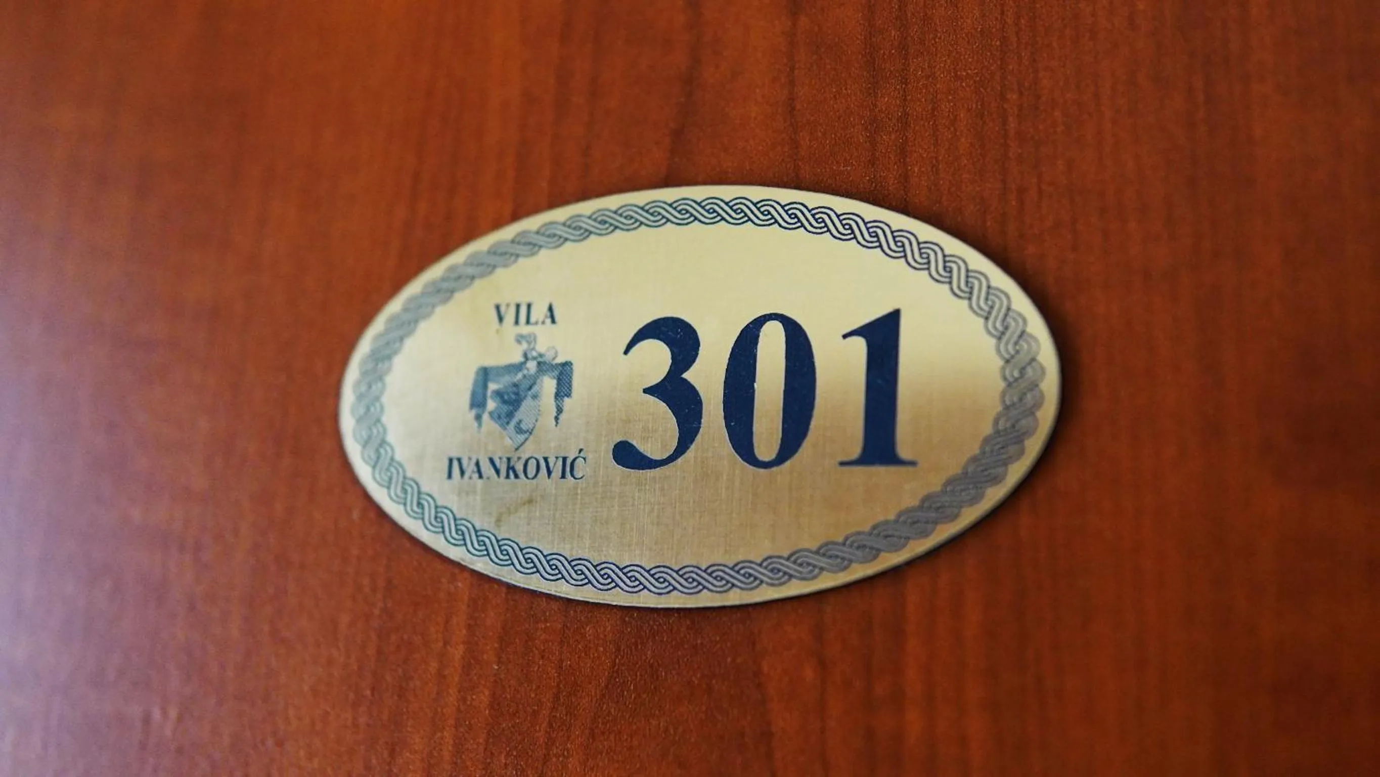 Logo/Certificate/Sign in Hotel Vila Ivanković