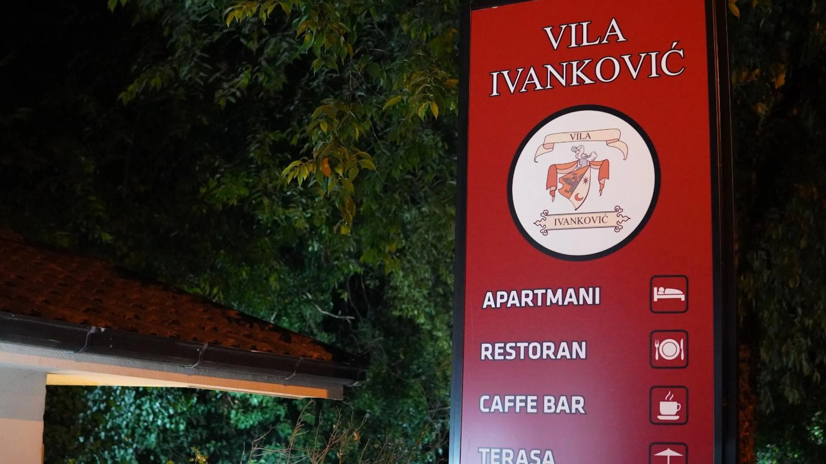 Logo/Certificate/Sign in Hotel Vila Ivanković