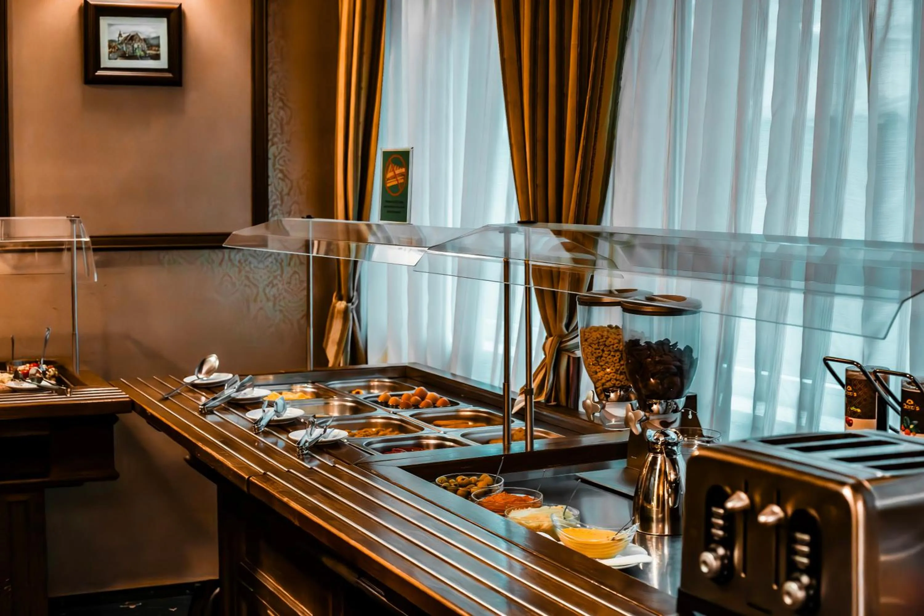 Buffet breakfast in Hotel Ambient