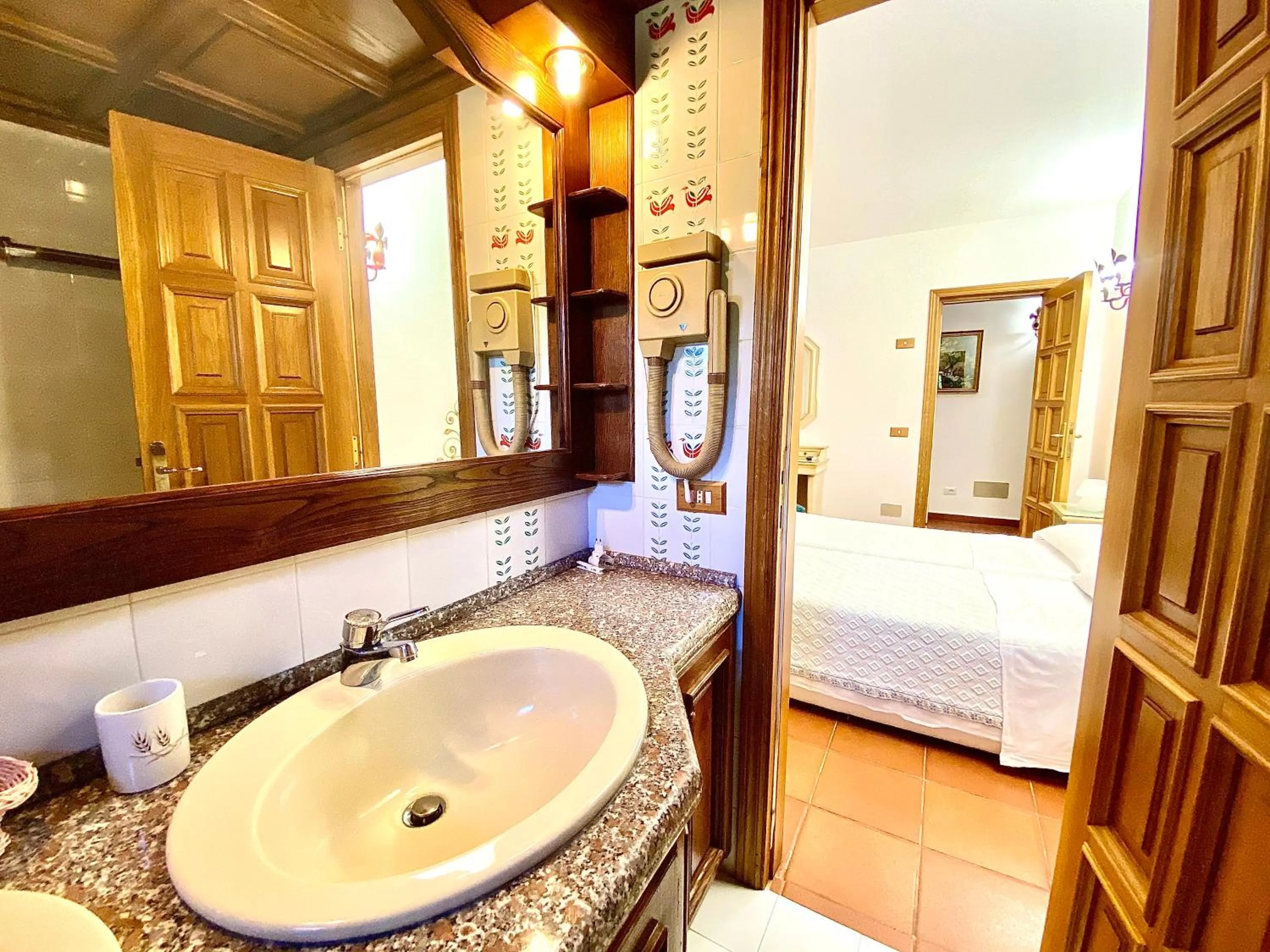 Bed in Hotel Grazia Deledda