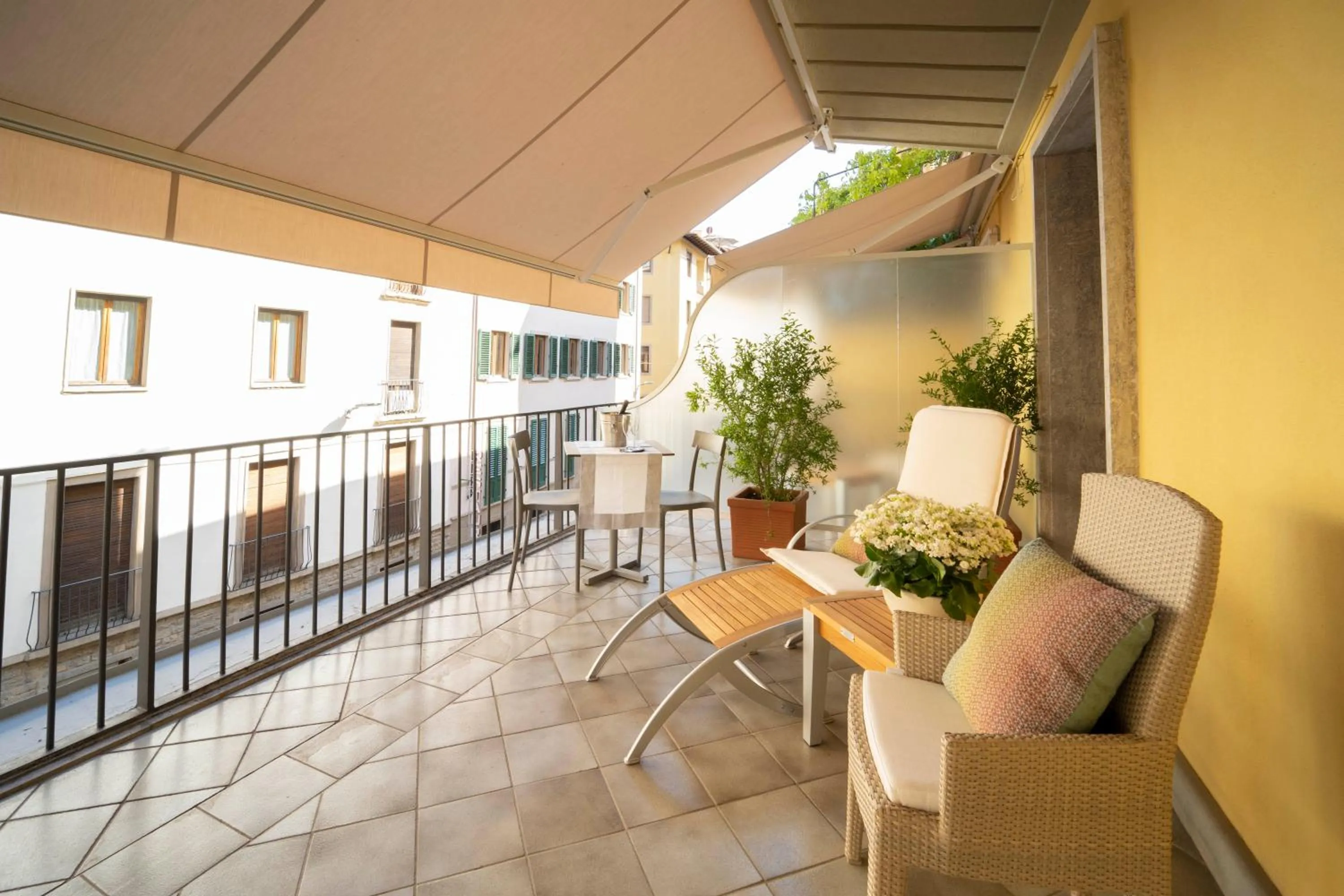 Balcony/Terrace in Hotel della Signoria