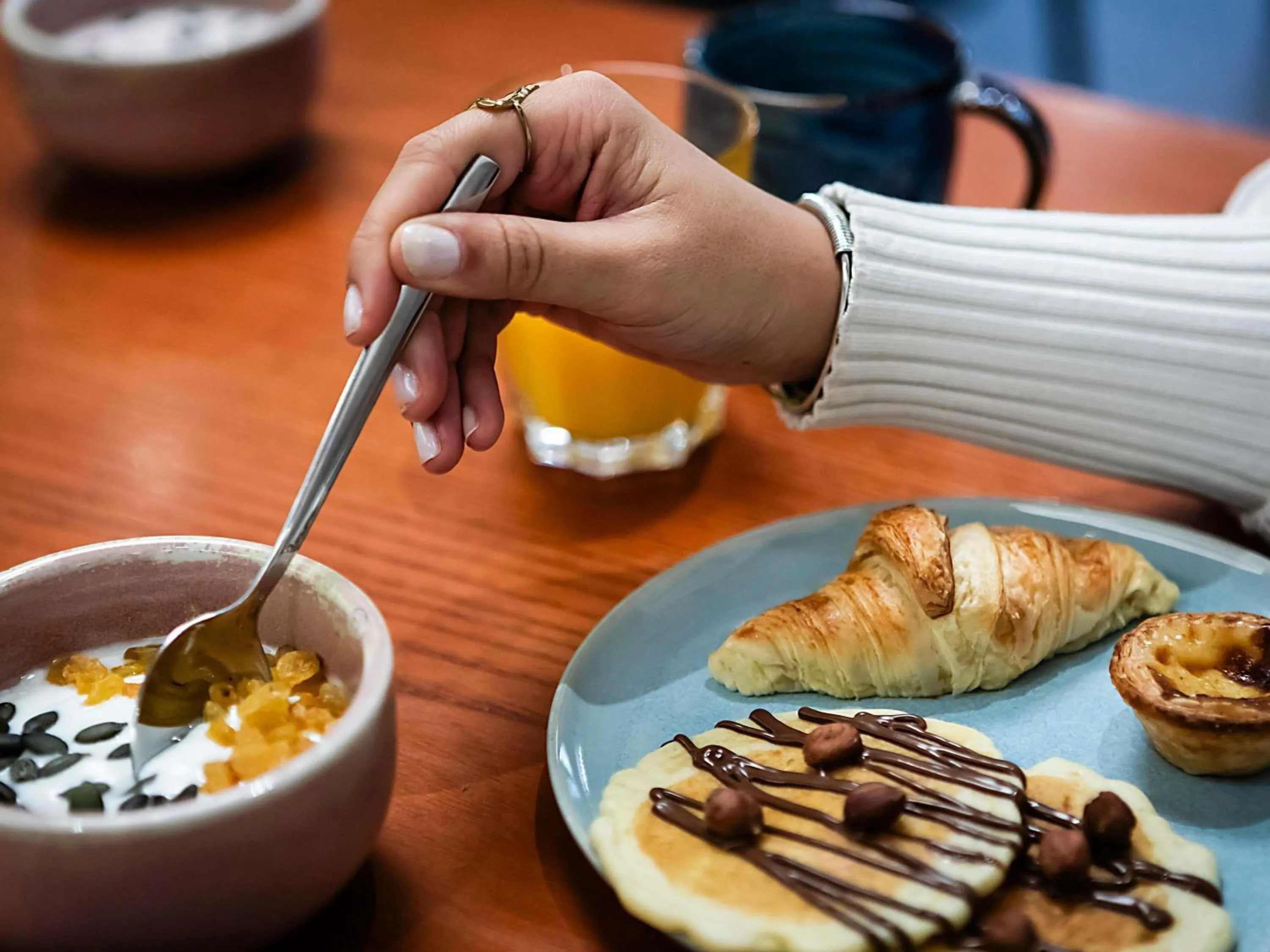 Breakfast in Hotel Mercure Lisboa