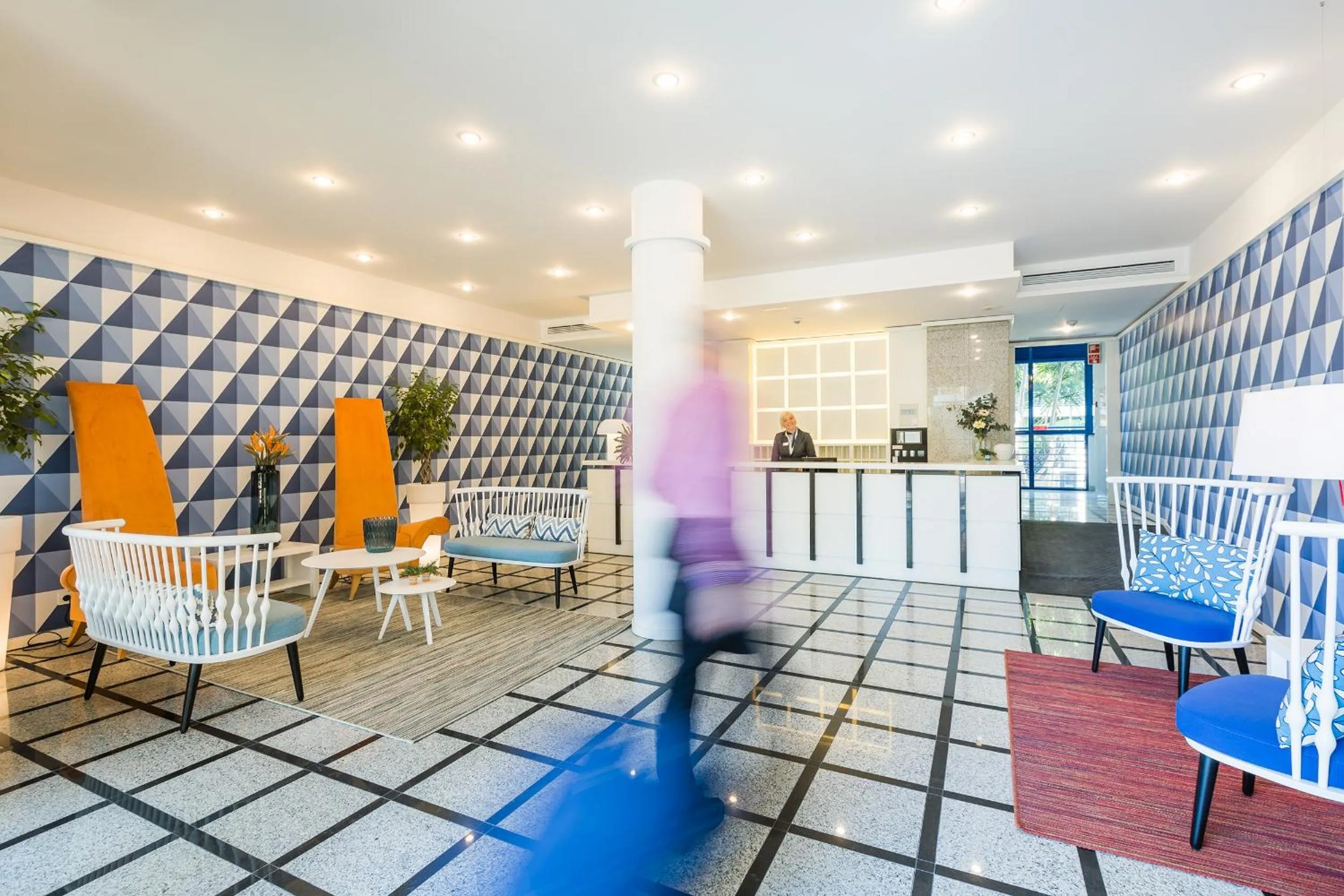 Lobby or reception in Terrace Mar Suite Hotel