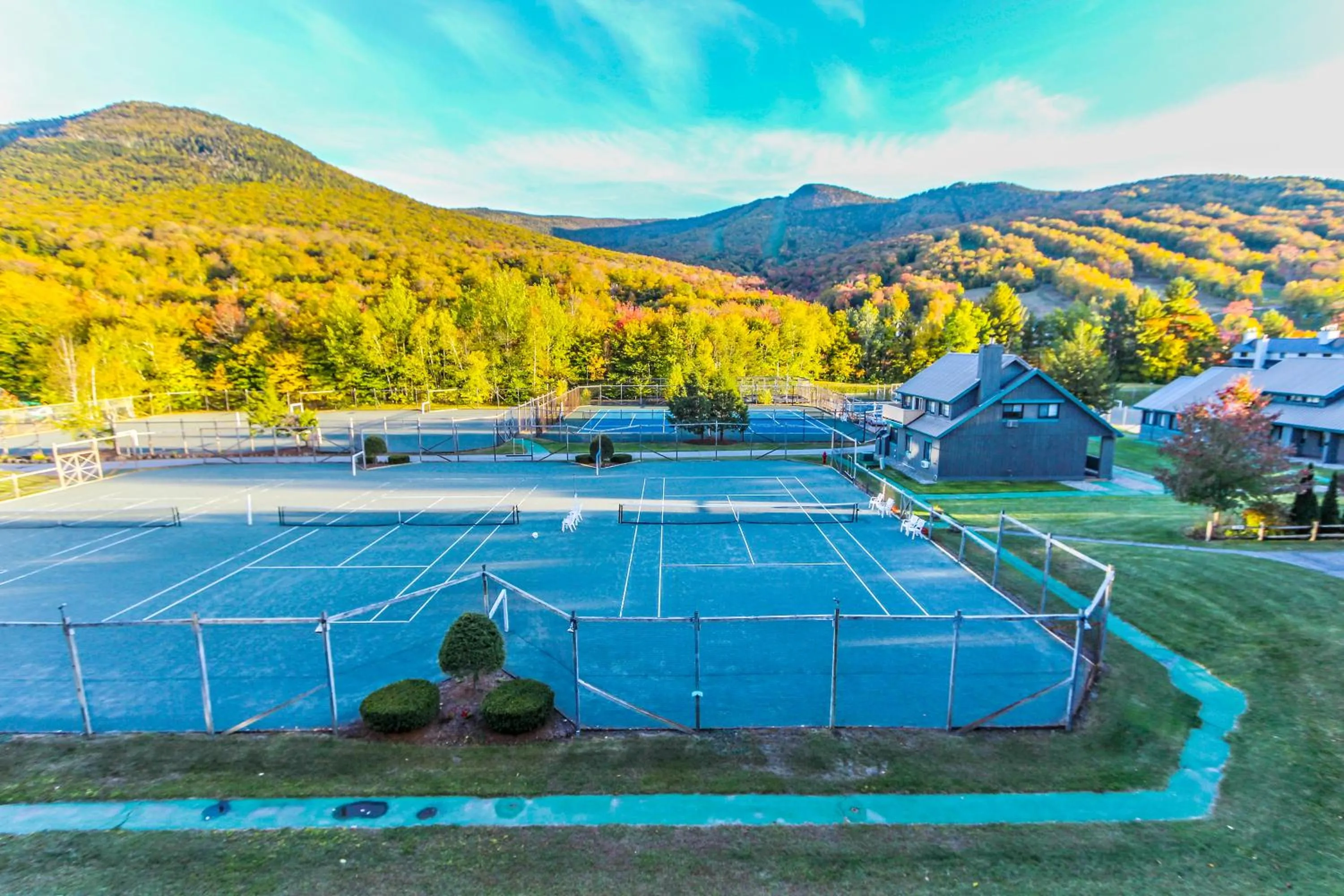 Summer in Village of Loon Mountain