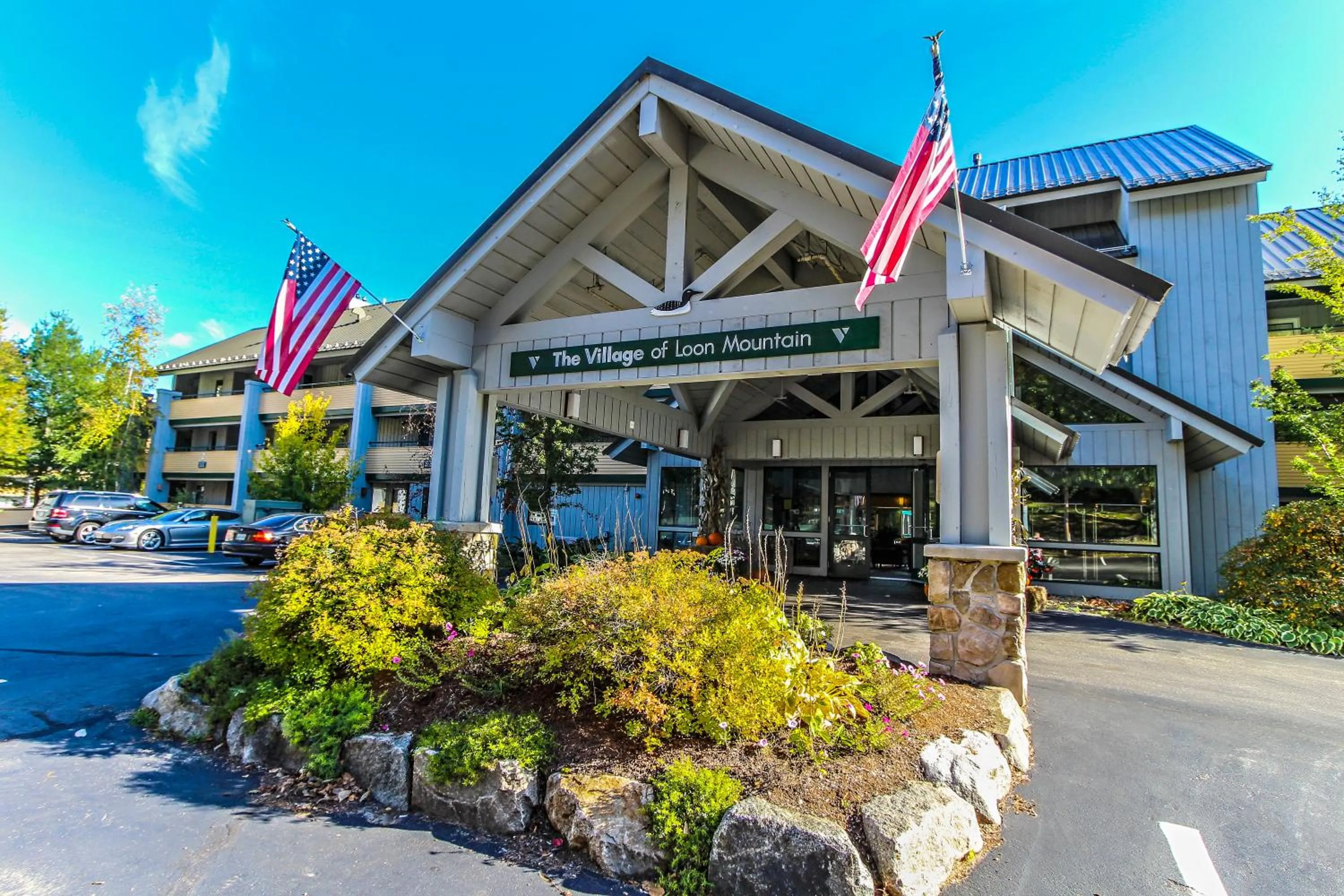 Summer in Village of Loon Mountain