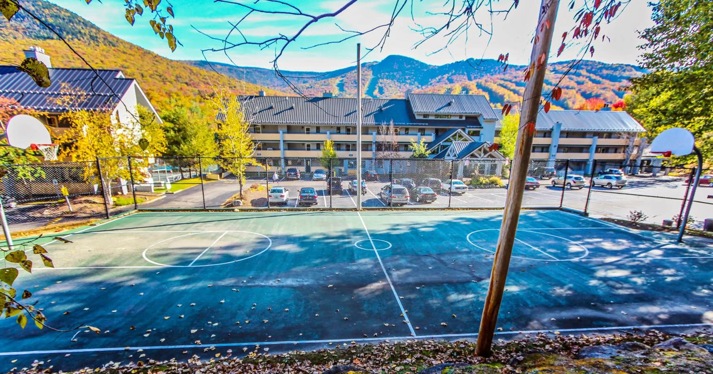 Summer in Village of Loon Mountain