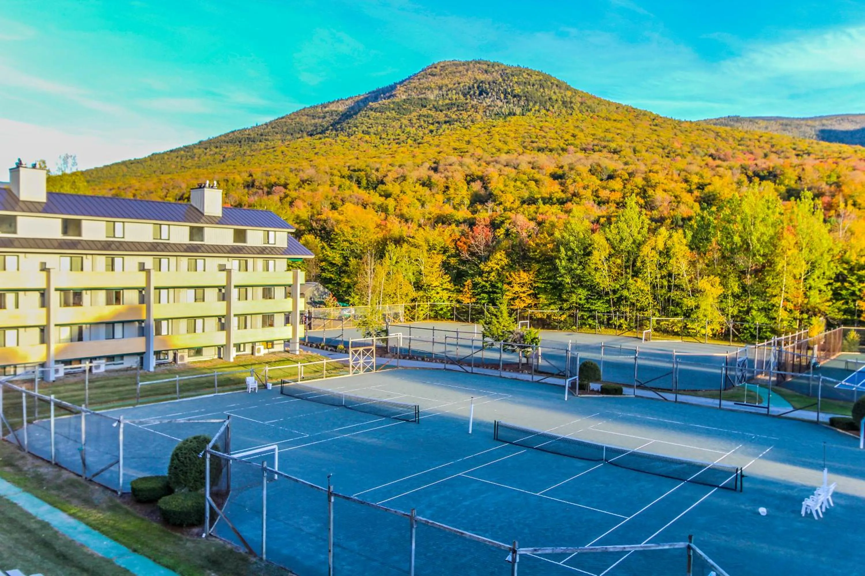 Summer in Village of Loon Mountain