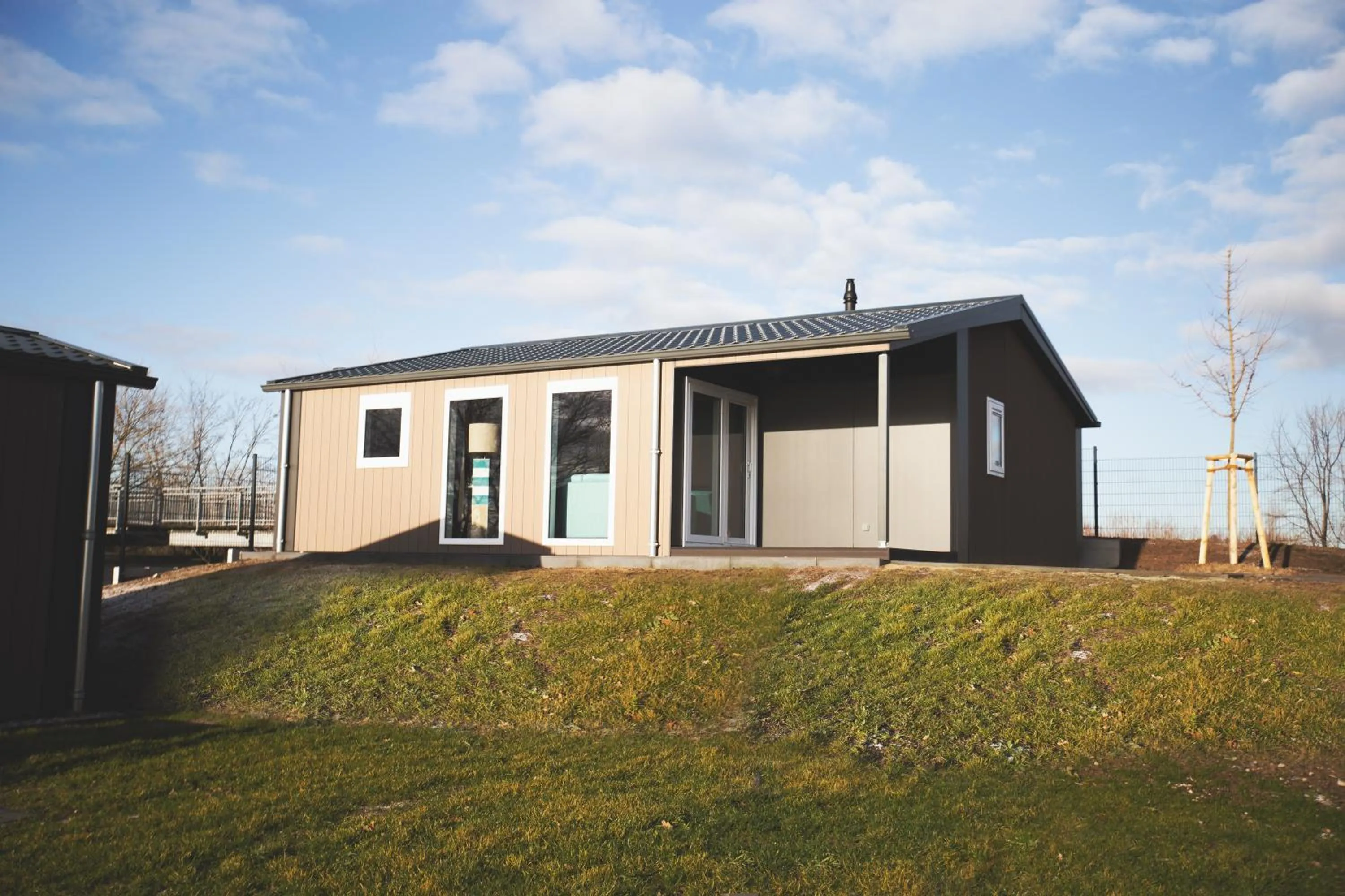 Facade/entrance in Lodgepark Goitzsche GmbH