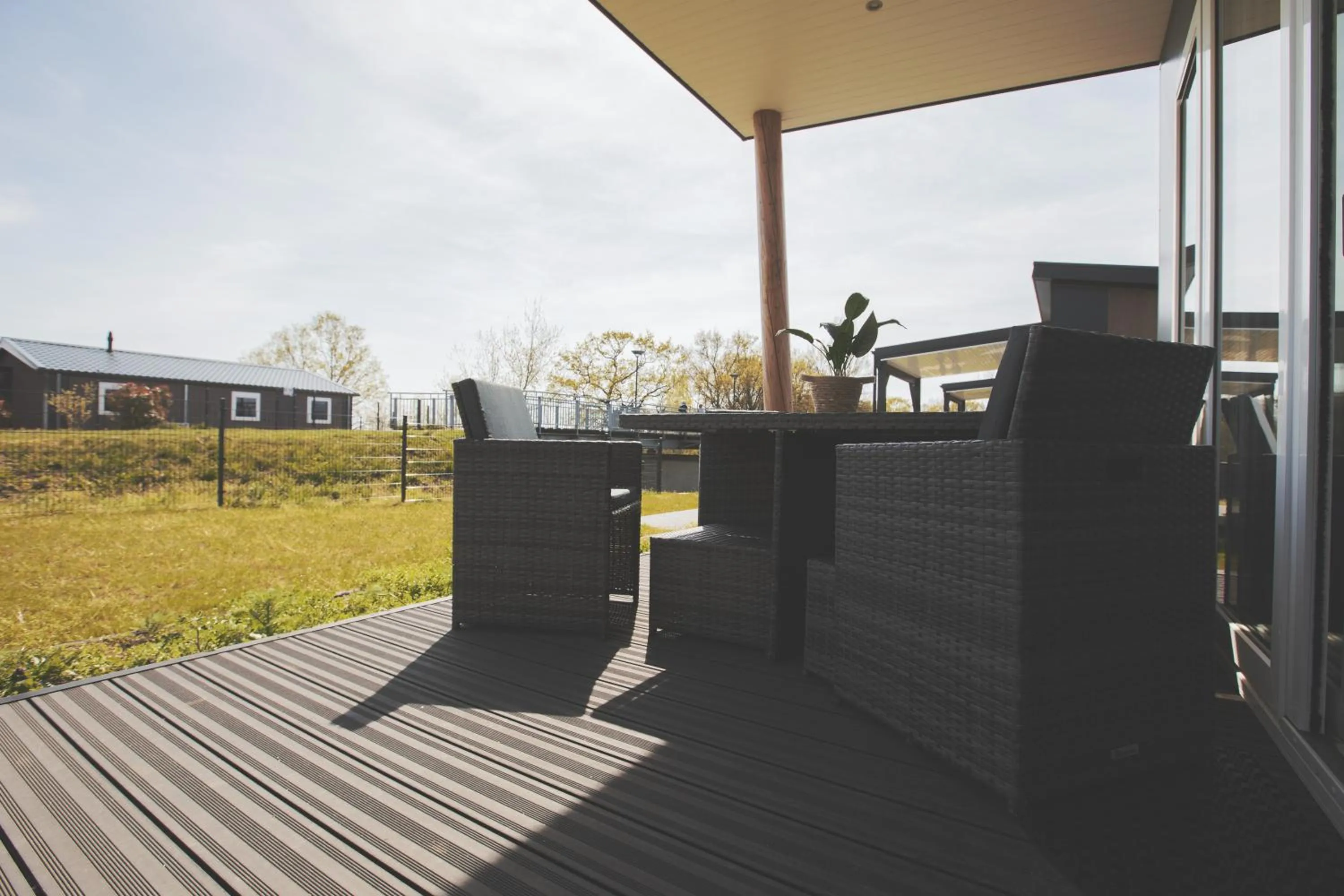 Balcony/Terrace in Lodgepark Goitzsche GmbH