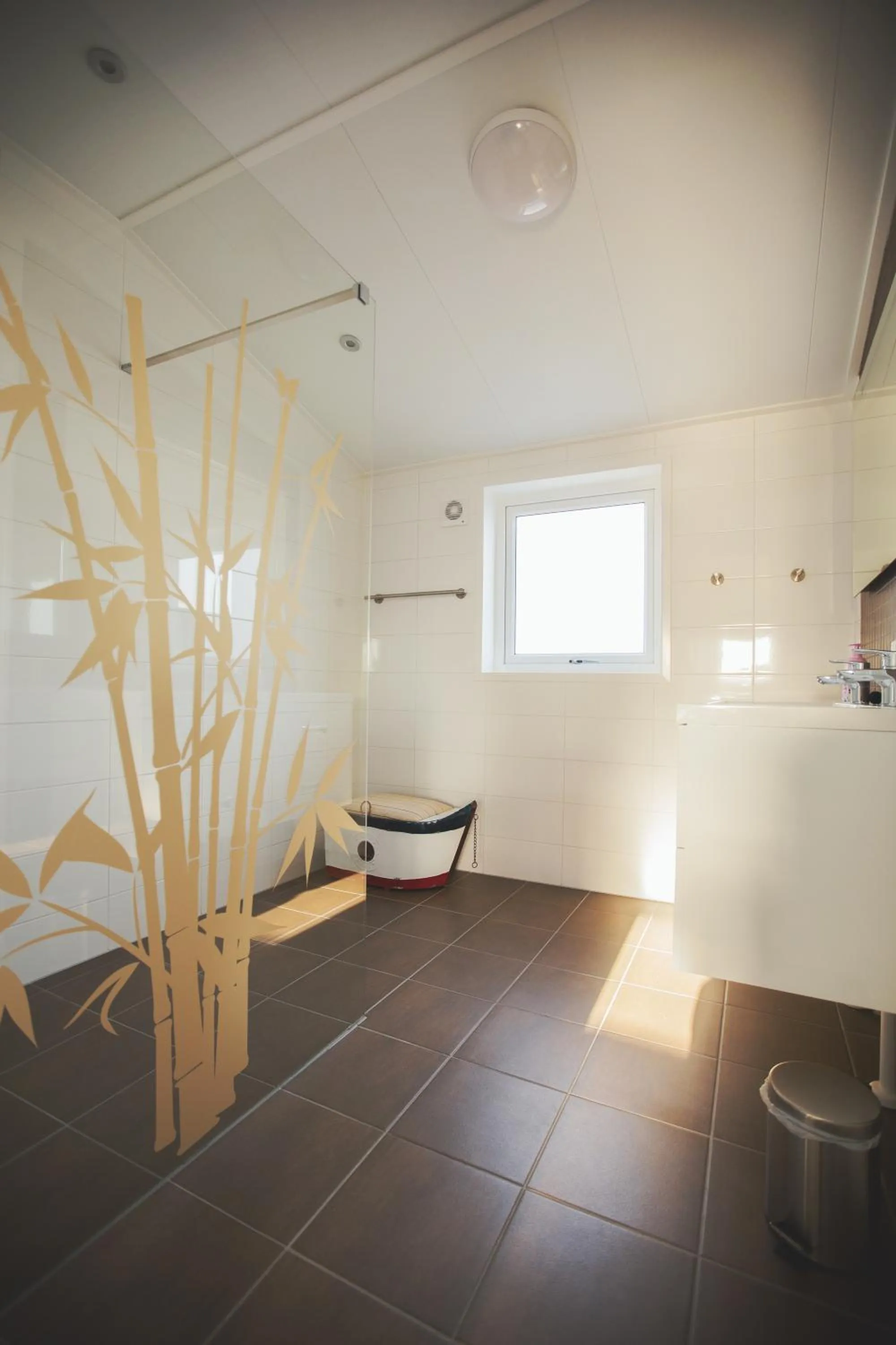 Shower in Lodgepark Goitzsche GmbH