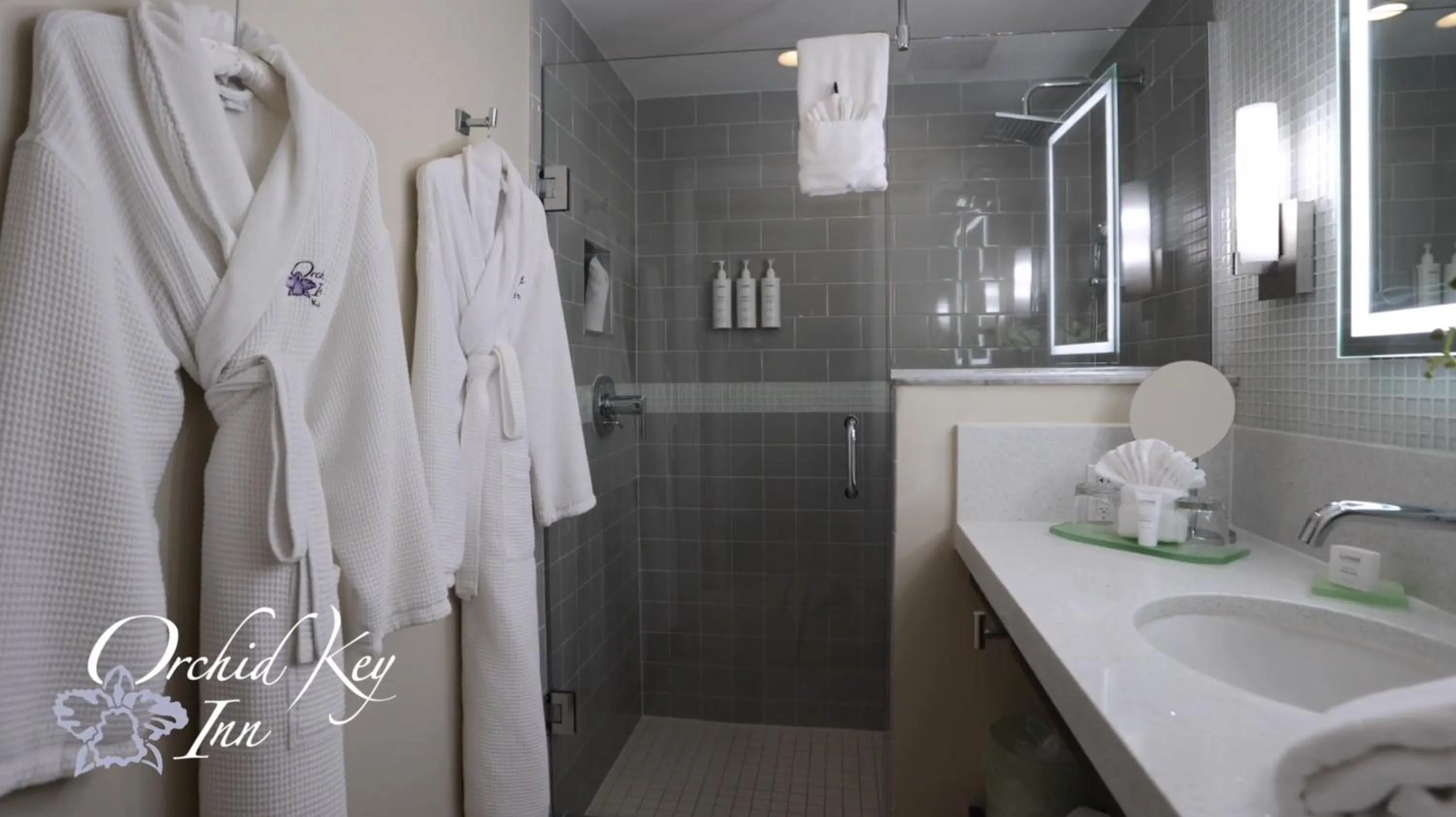 Shower in Orchid Key Inn - Adults Only