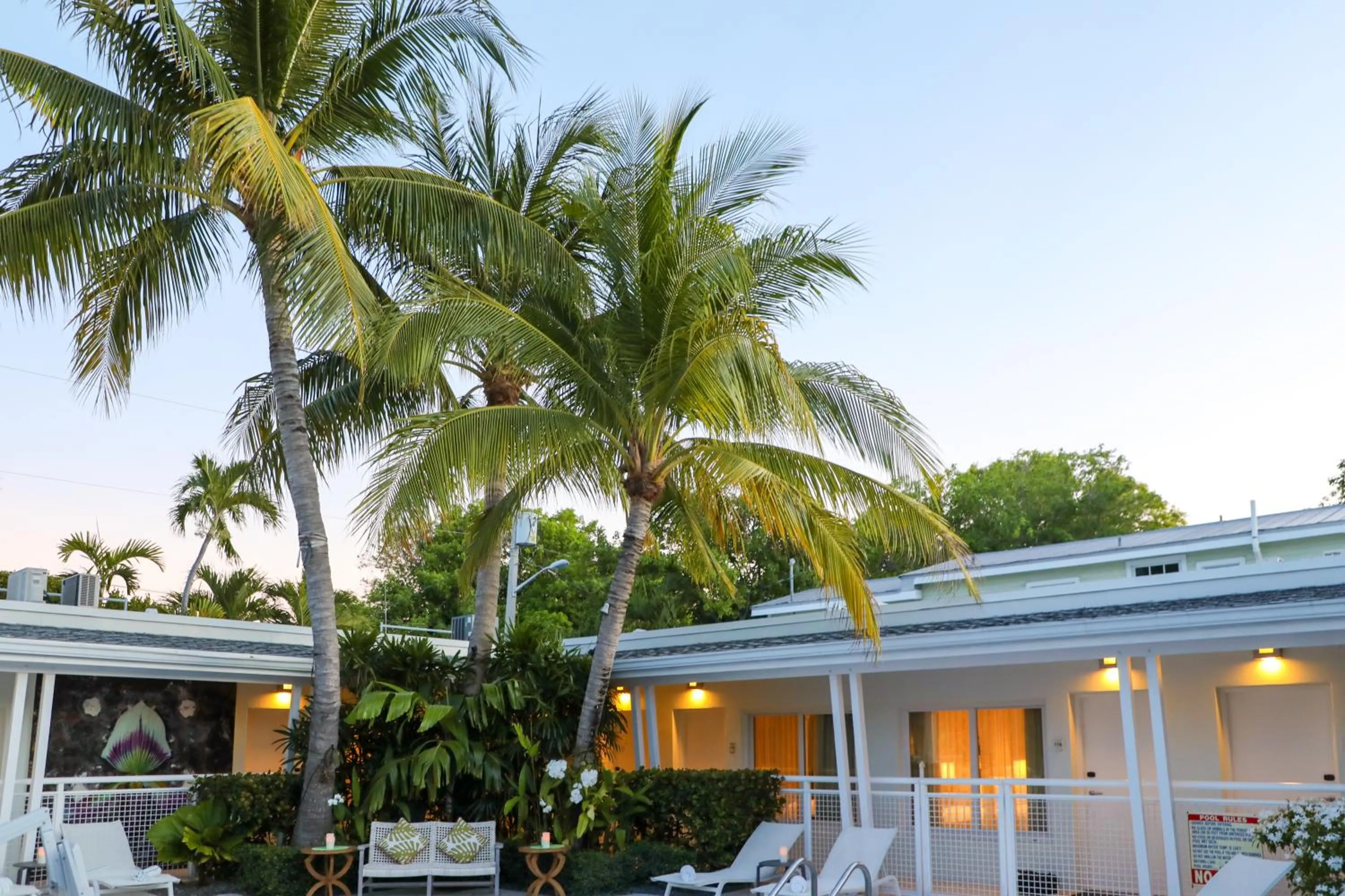 Pool view in Orchid Key Inn - Adults Only