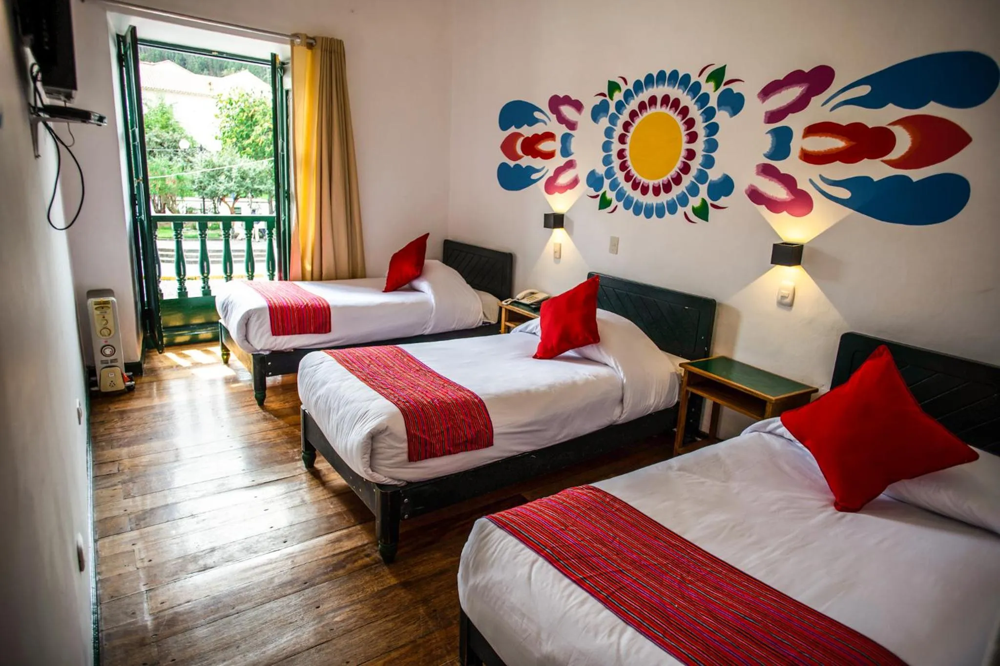 Bed in Cusco Plaza Nazarenas