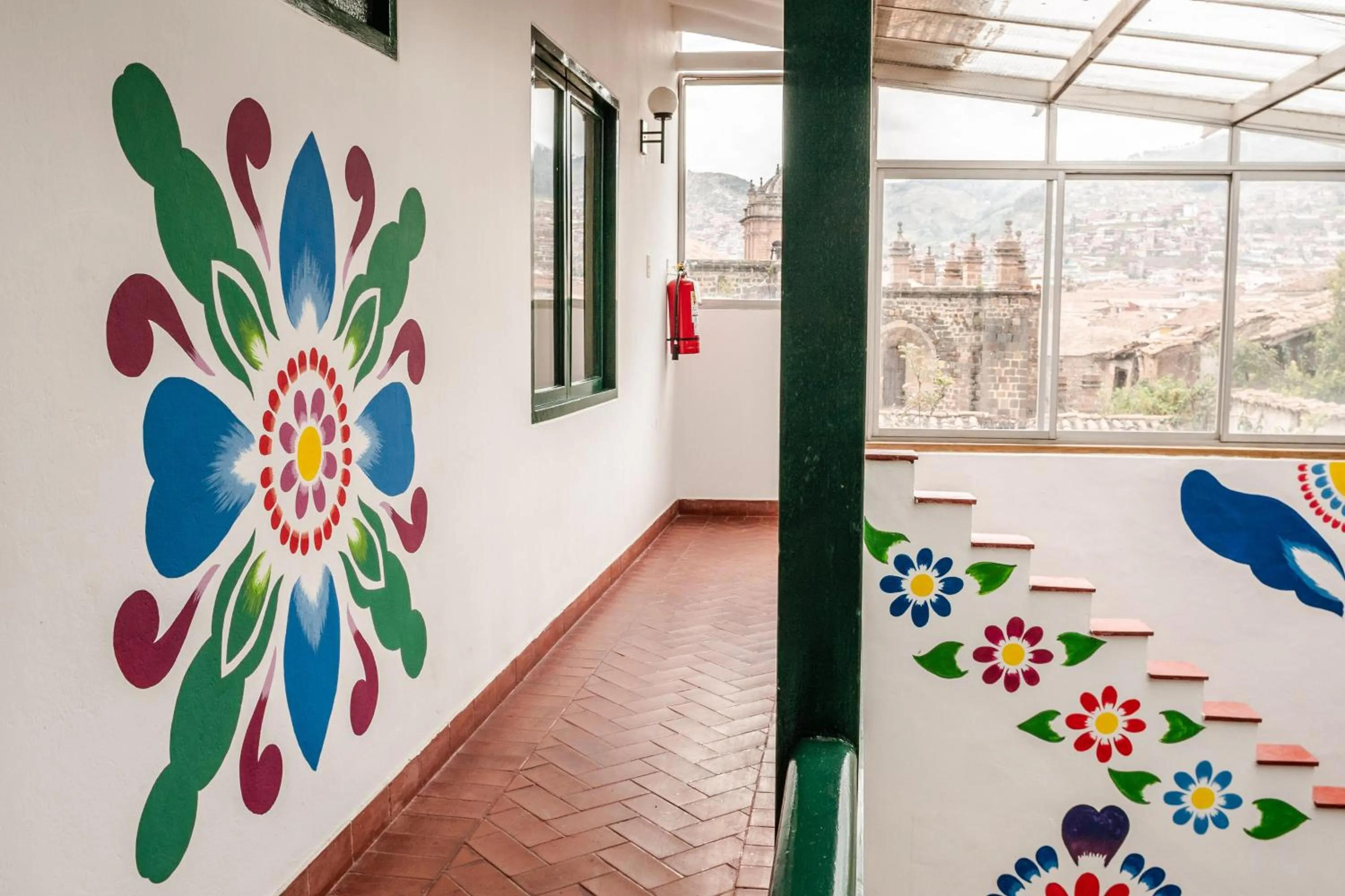 Balcony/Terrace in Cusco Plaza Nazarenas