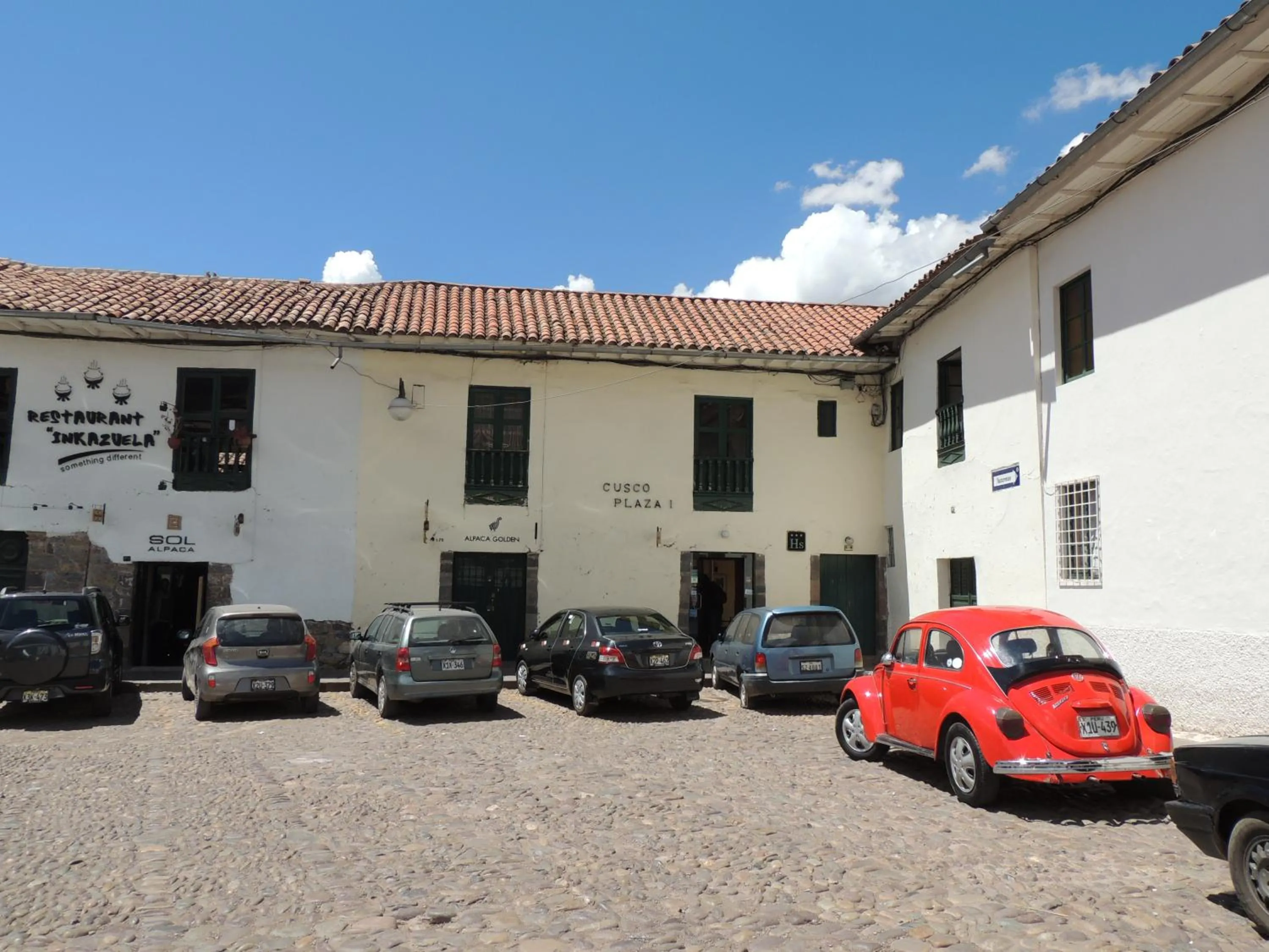 Facade/entrance in Cusco Plaza Nazarenas