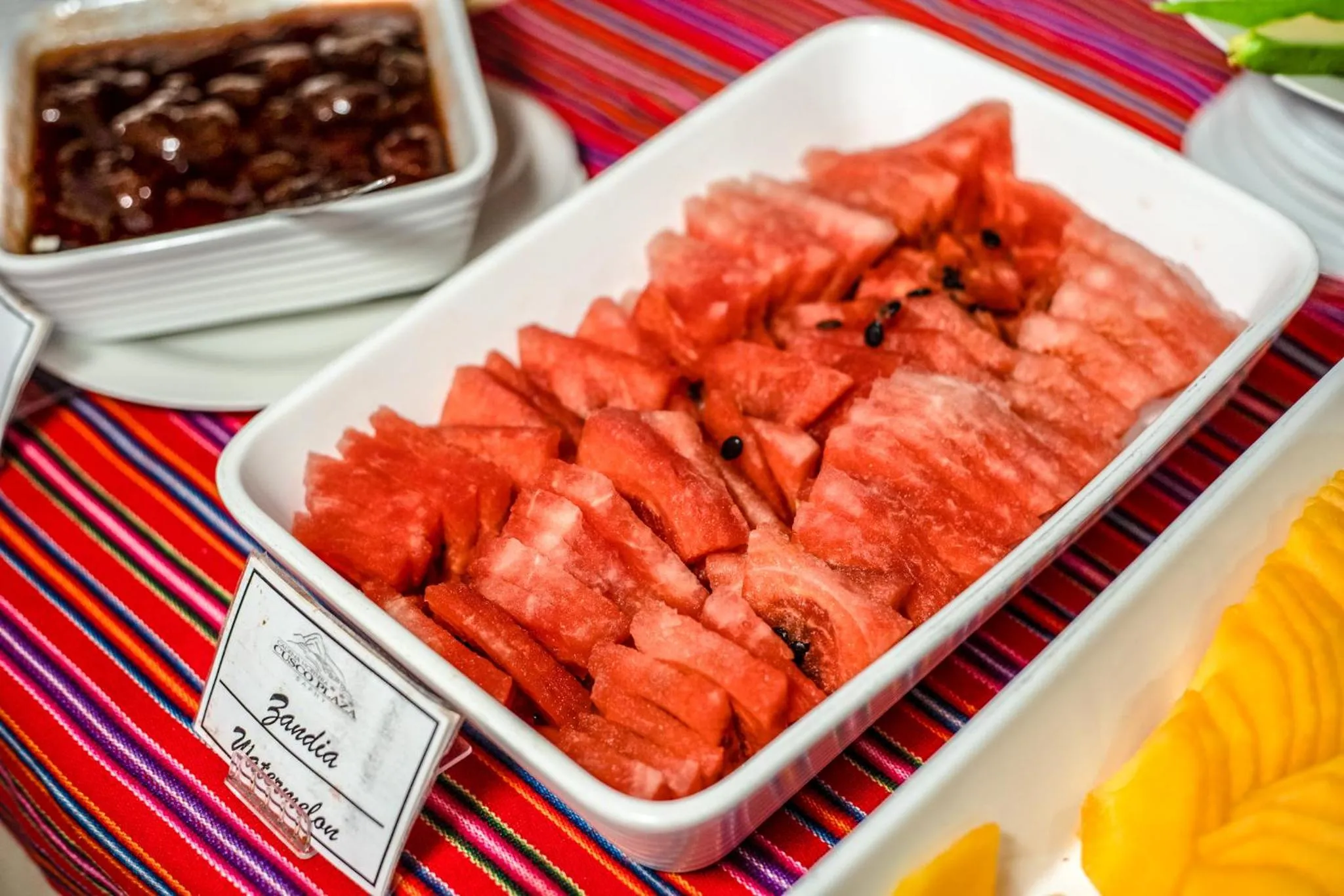 Breakfast in Cusco Plaza Nazarenas