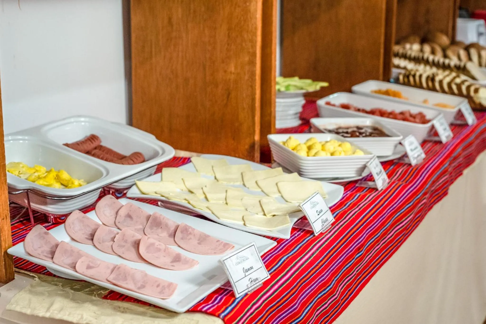 Breakfast in Cusco Plaza Nazarenas