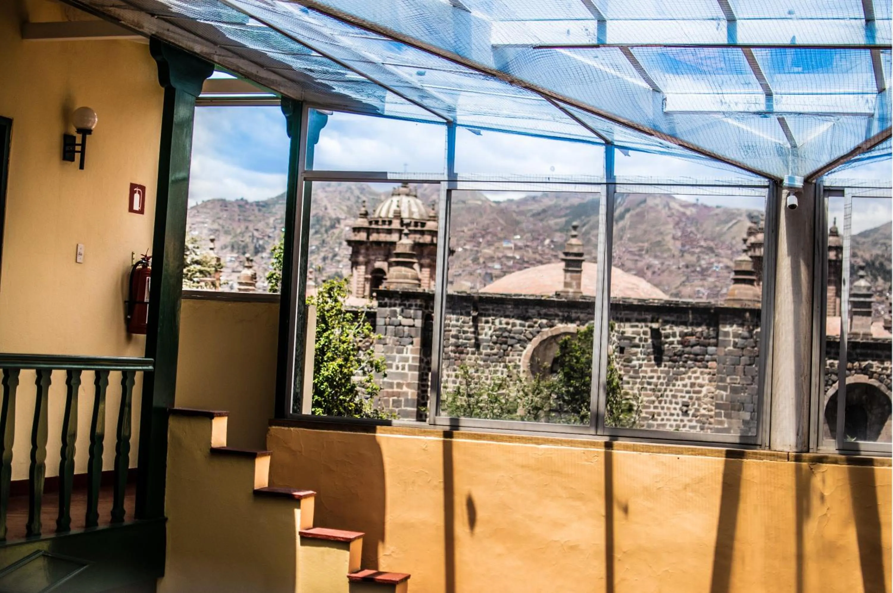 Balcony/Terrace in Cusco Plaza Nazarenas