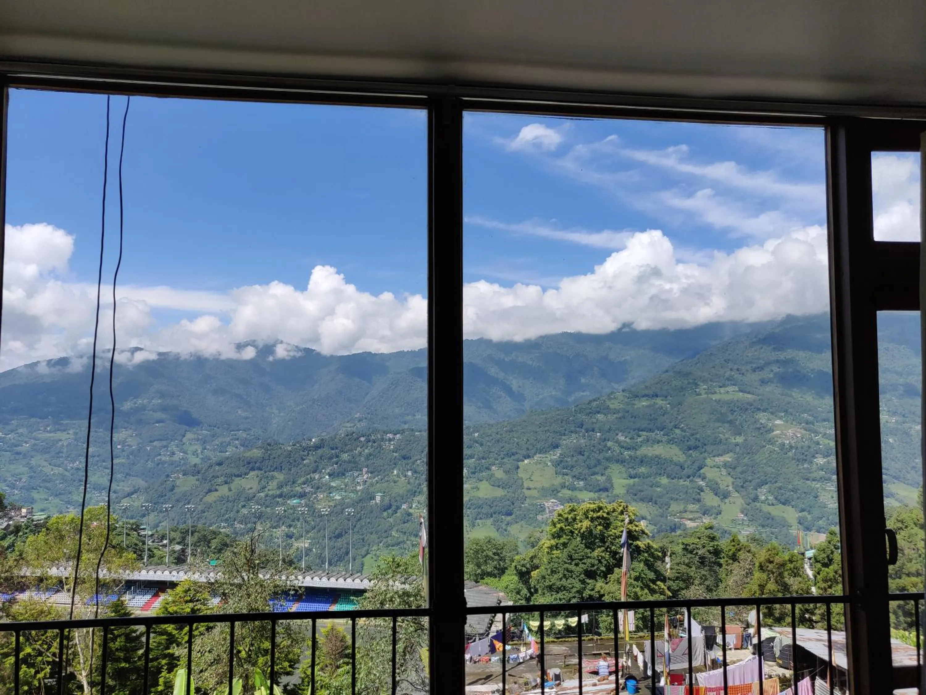 Mountain view in Hotel Ninamma